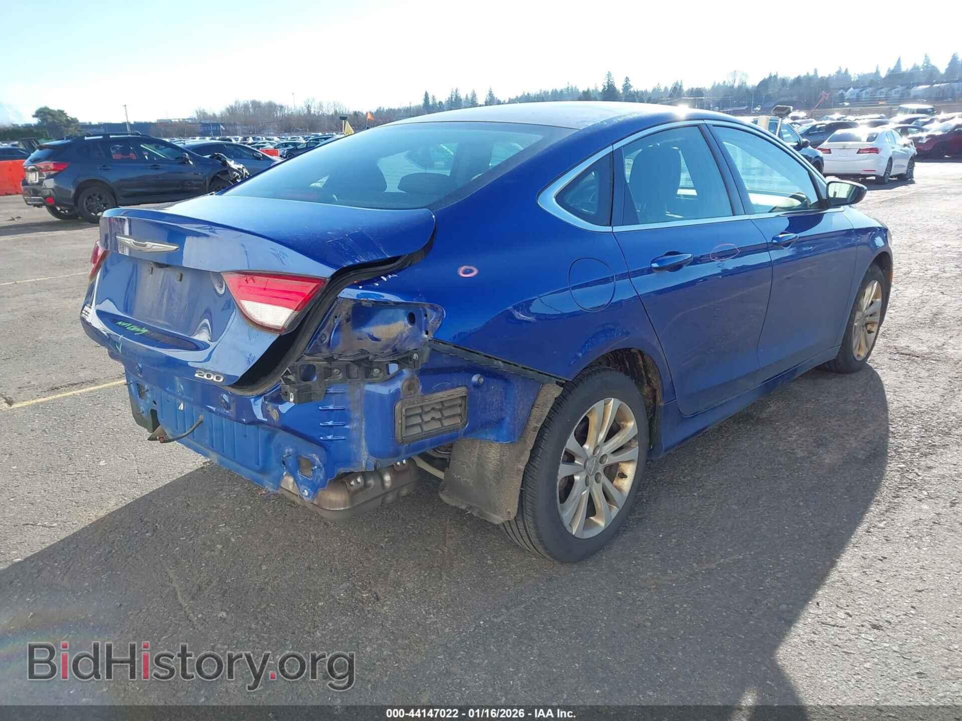 2015 CHRYSLER 200 - VIN: 1C3CCCABXFN562879 - Фото 4