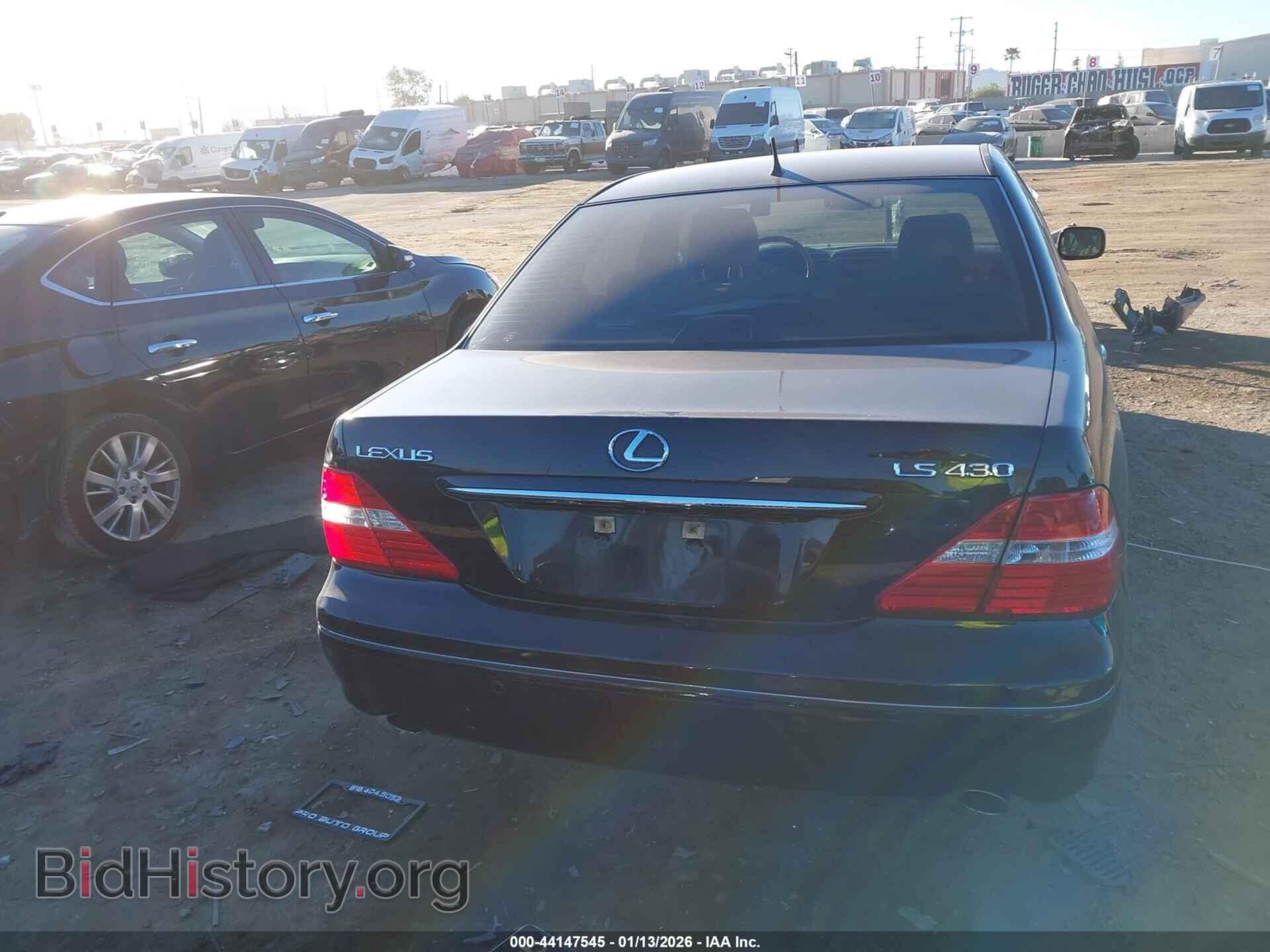 2006 LEXUS LS 430 - VIN: JTHBN36F365047184 - Фото 17