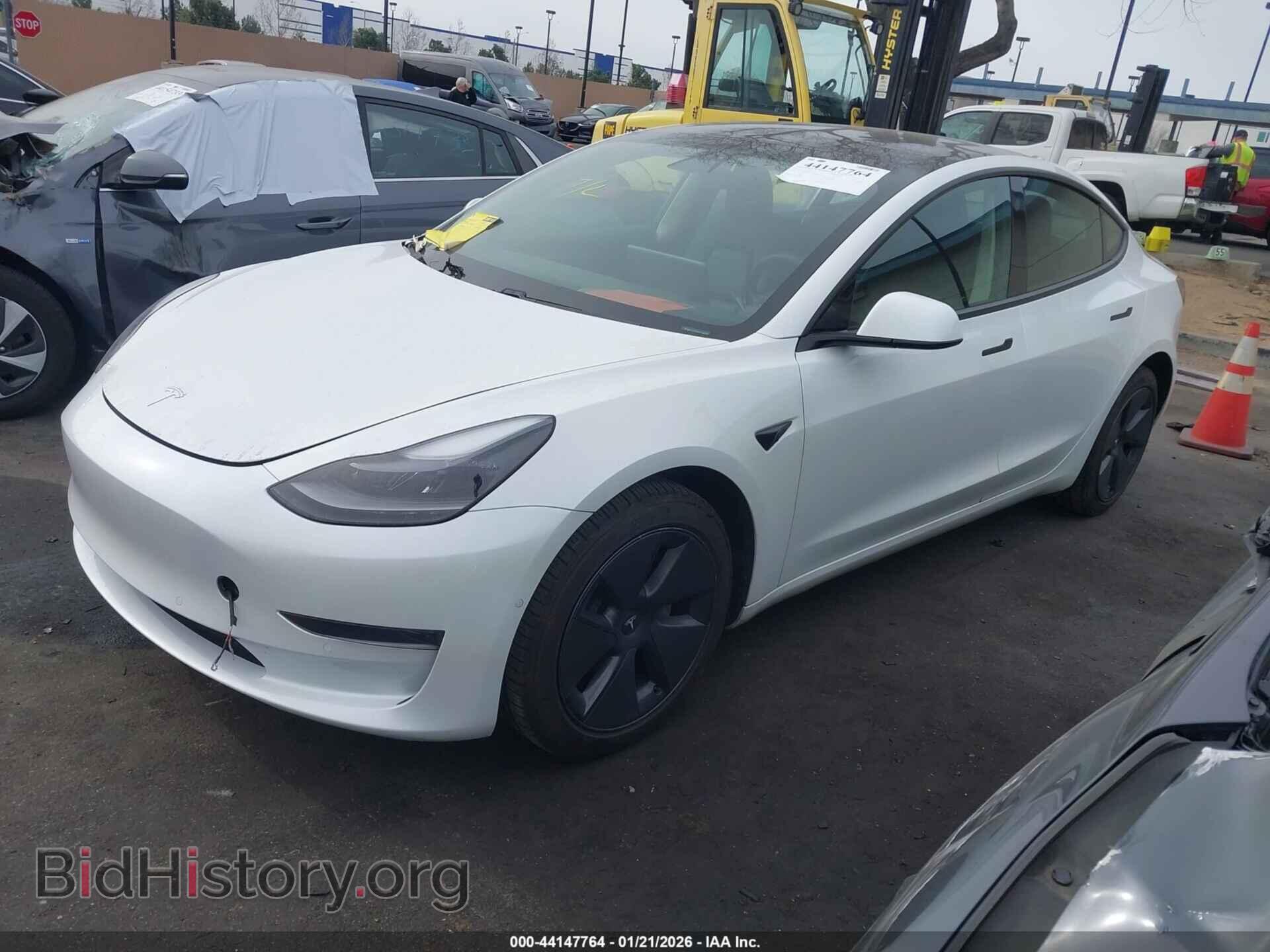 2021 TESLA MODEL 3 - VIN: 5YJ3E1EA7MF066395 - Фото 2