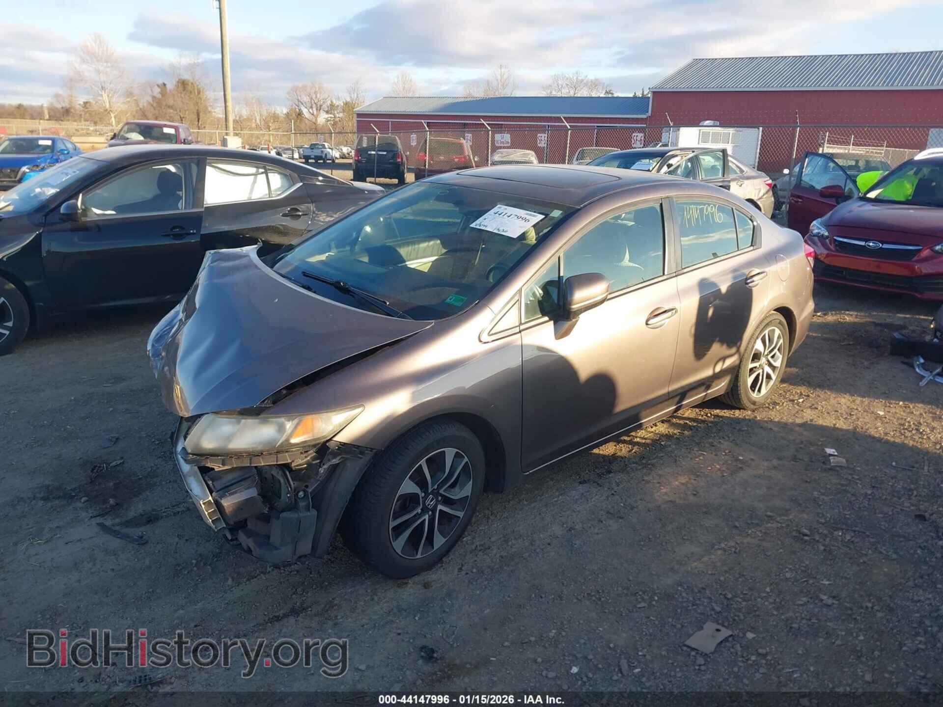 2015 HONDA CIVIC - VIN: 19XFB2F82FE057751 - Фото 2