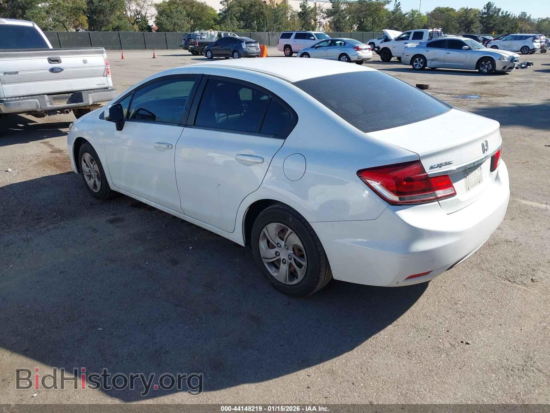 2013 HONDA CIVIC - VIN: 19XFB2F52DE201429 - Фото 3