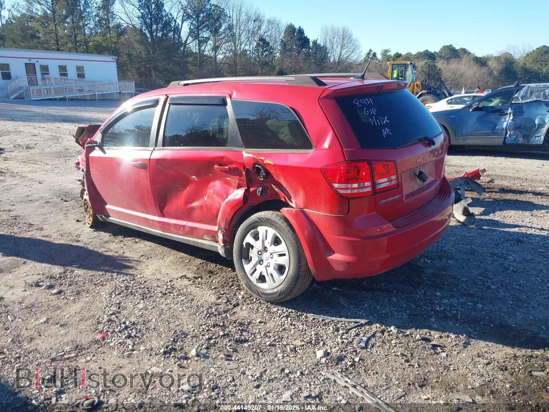 2016 DODGE JOURNEY - VIN: 3C4PDCAB1GT228431 - Фото 3