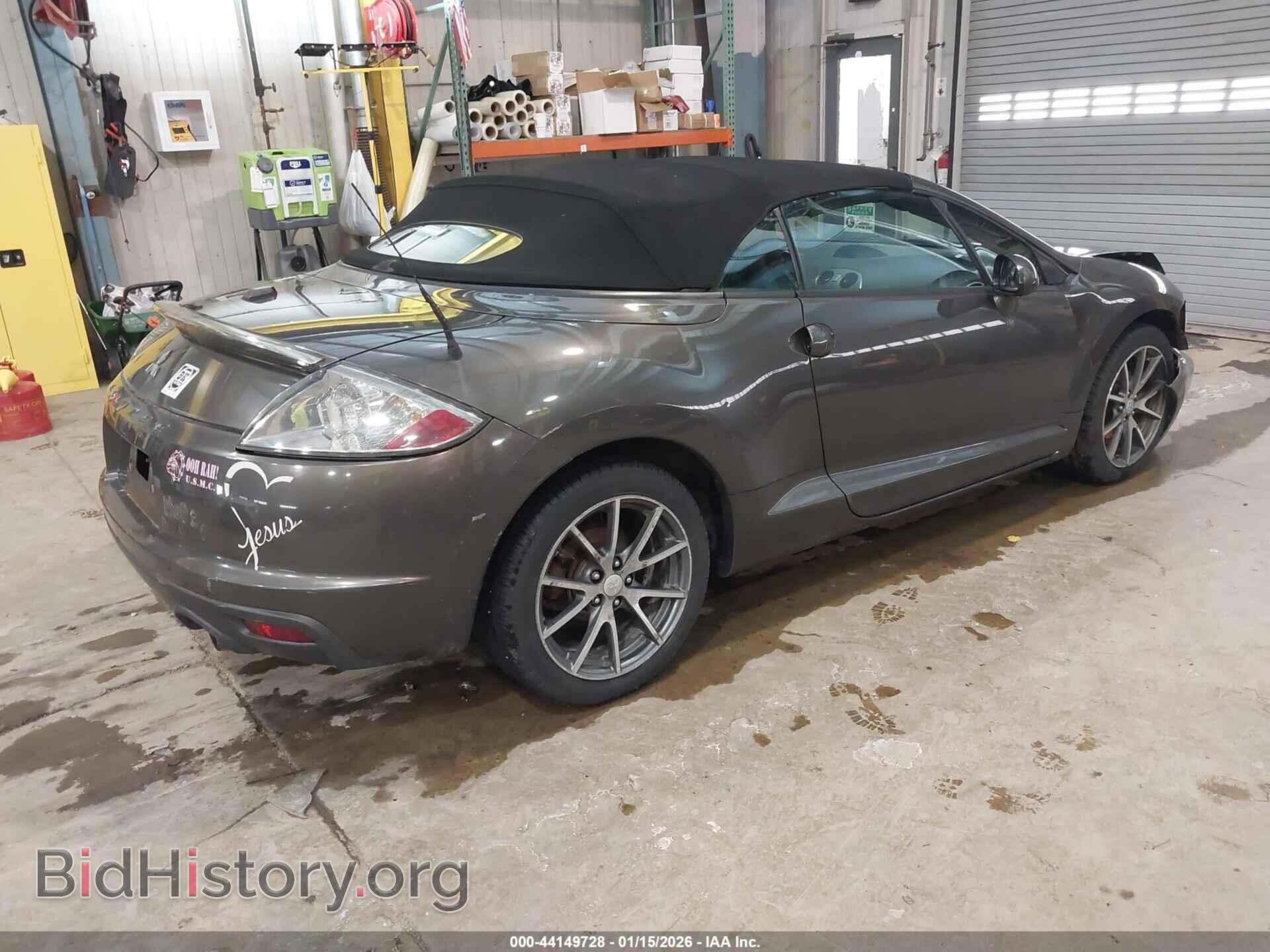 2012 MITSUBISHI ECLIPSE SPYDER - VIN: 4A37L2EF4CE001543 - Фото 4