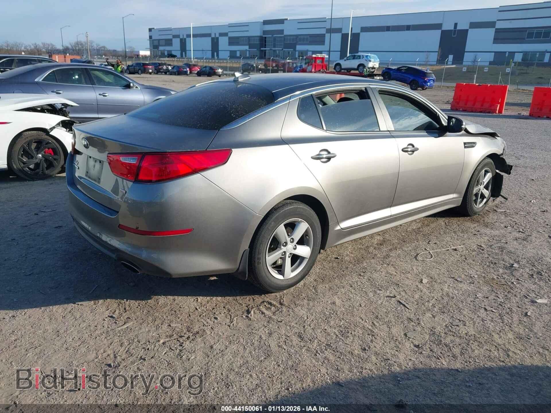 2015 KIA OPTIMA - VIN: 5XXGM4A72FG383453 - Фото 4