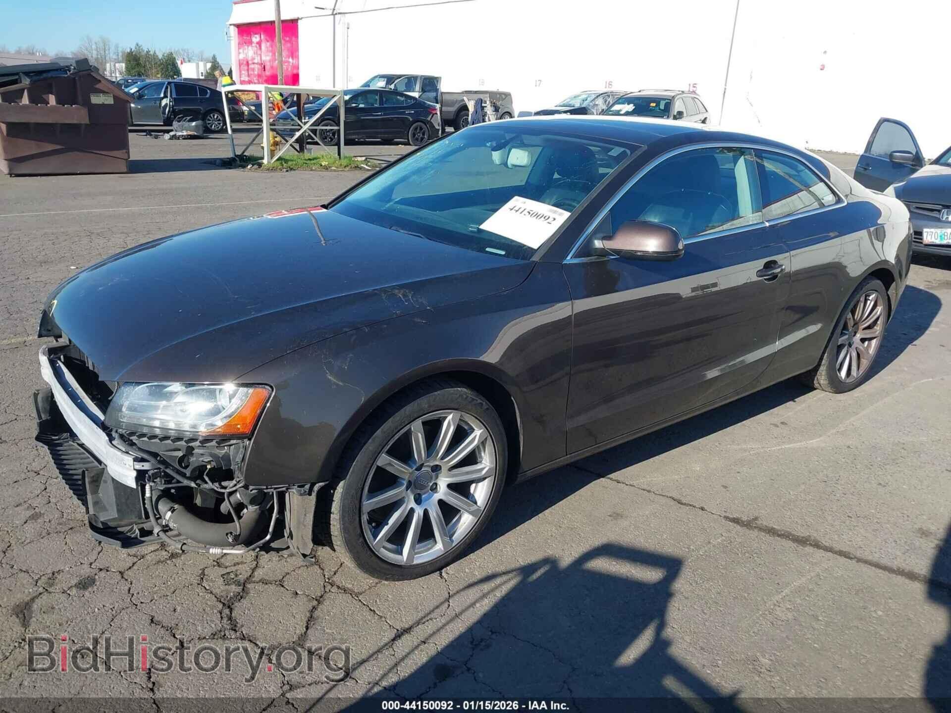 2011 AUDI A5 - VIN: WAUVFAFR7BA007375 - Фото 2
