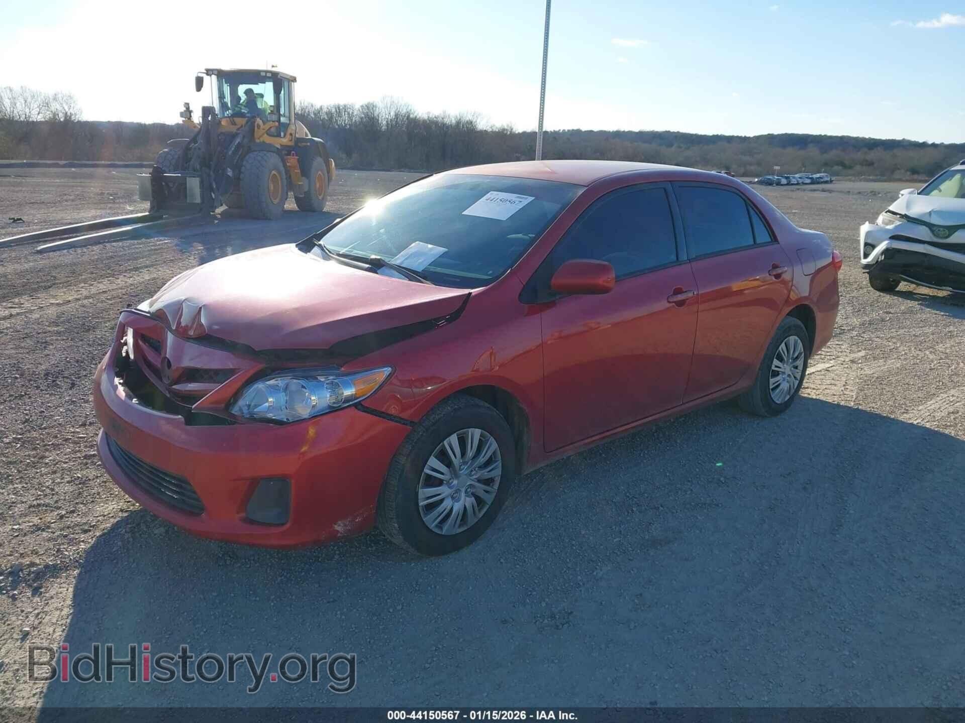 2011 TOYOTA COROLLA - VIN: 2T1BU4EE0BC635768 - Фото 2