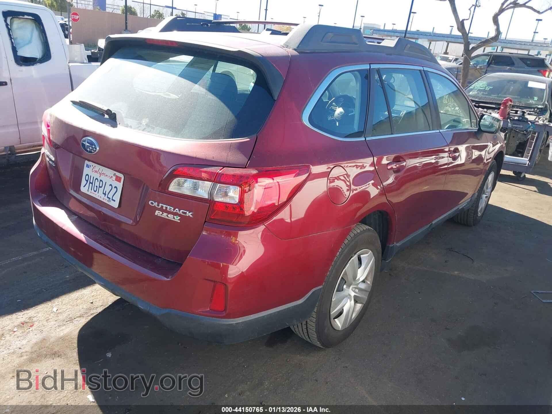 2015 SUBARU OUTBACK - VIN: 4S4BSAAC9F3308126 - Фото 4