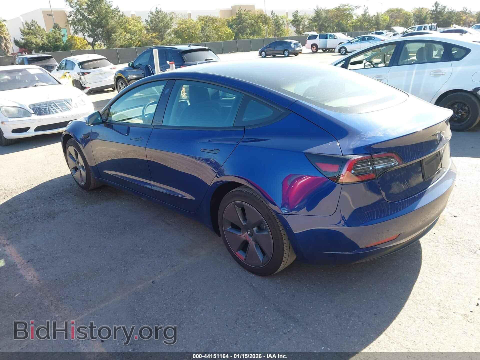2022 TESLA MODEL 3 - VIN: 5YJ3E1EA5NF147557 - Фото 3