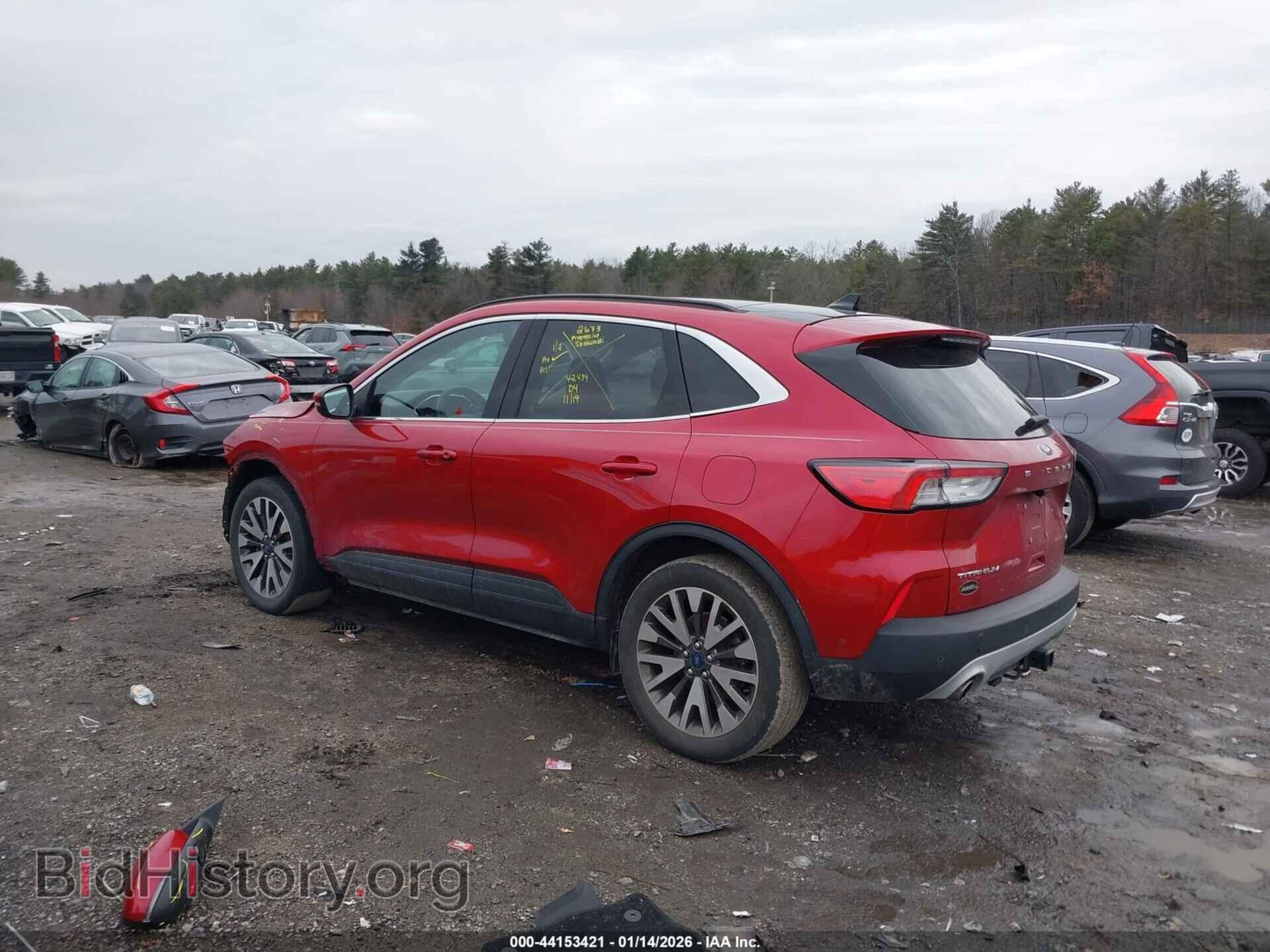 2020 FORD ESCAPE - VIN: 1FMCU9J98LUA30729 - Photo 3