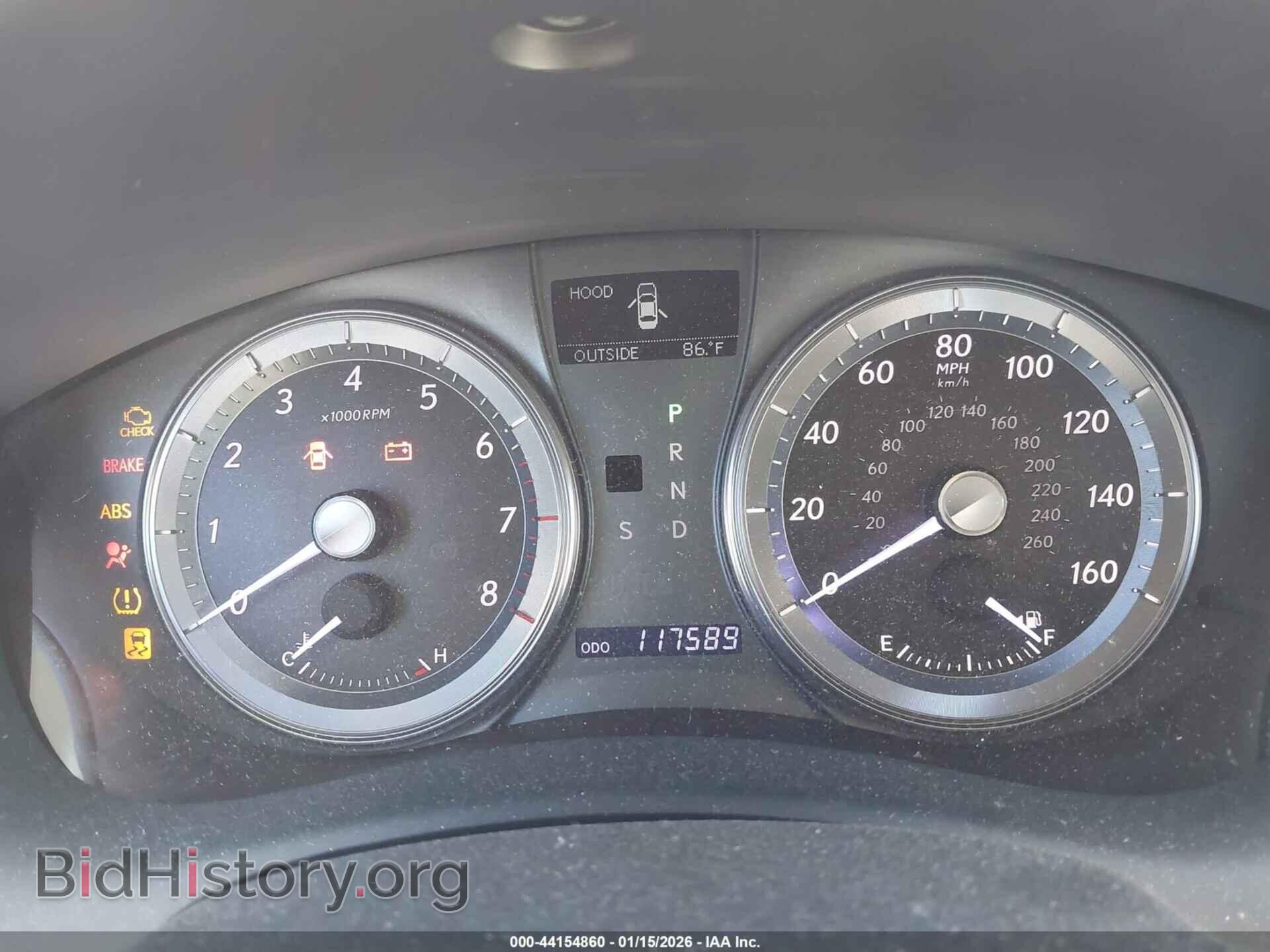 2012 LEXUS ES 350 - VIN: JTHBK1EG8C2488765 - Фото 7