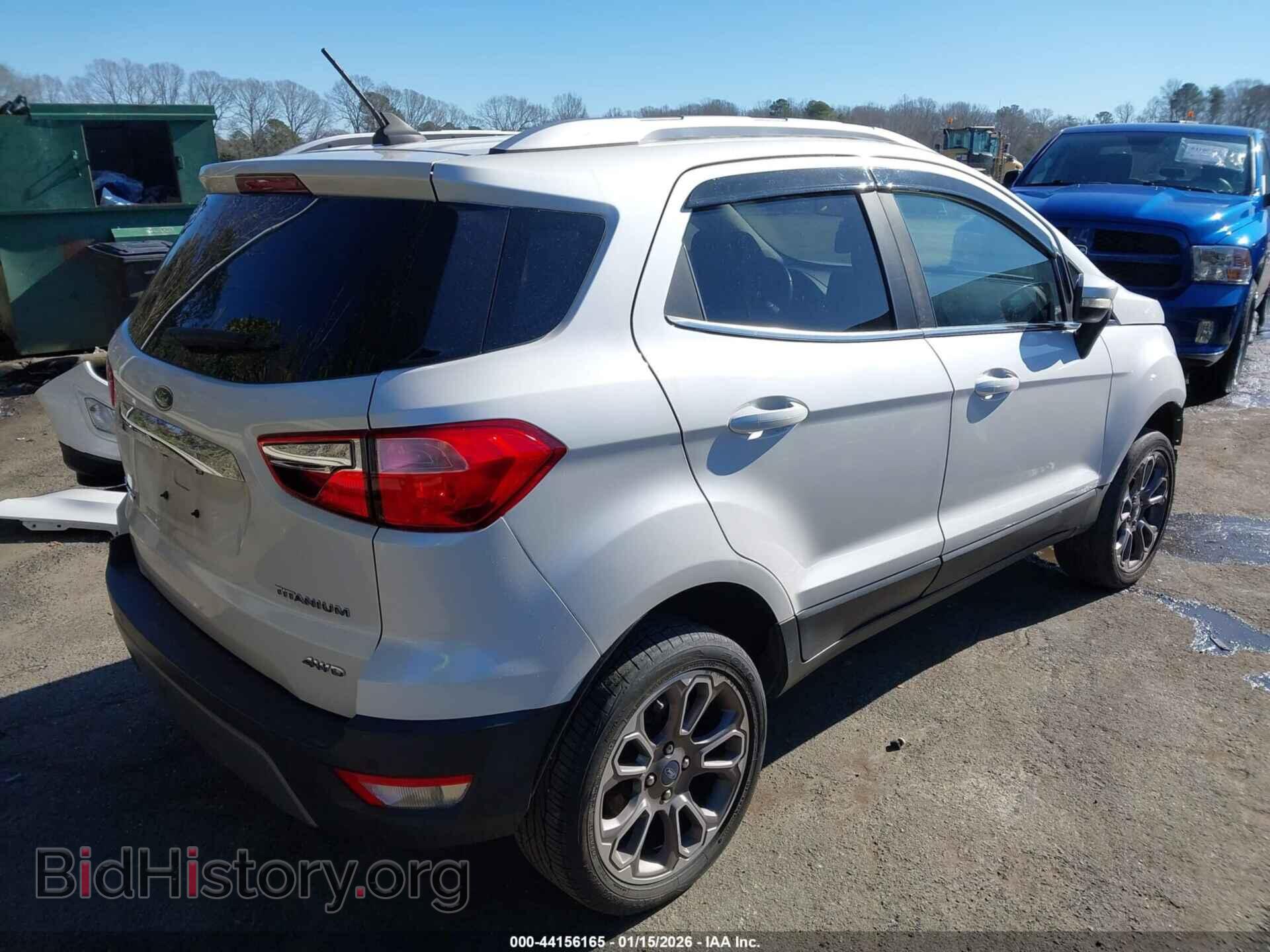 2019 FORD ECOSPORT - VIN: MAJ6S3KL5KC280003 - Фото 4