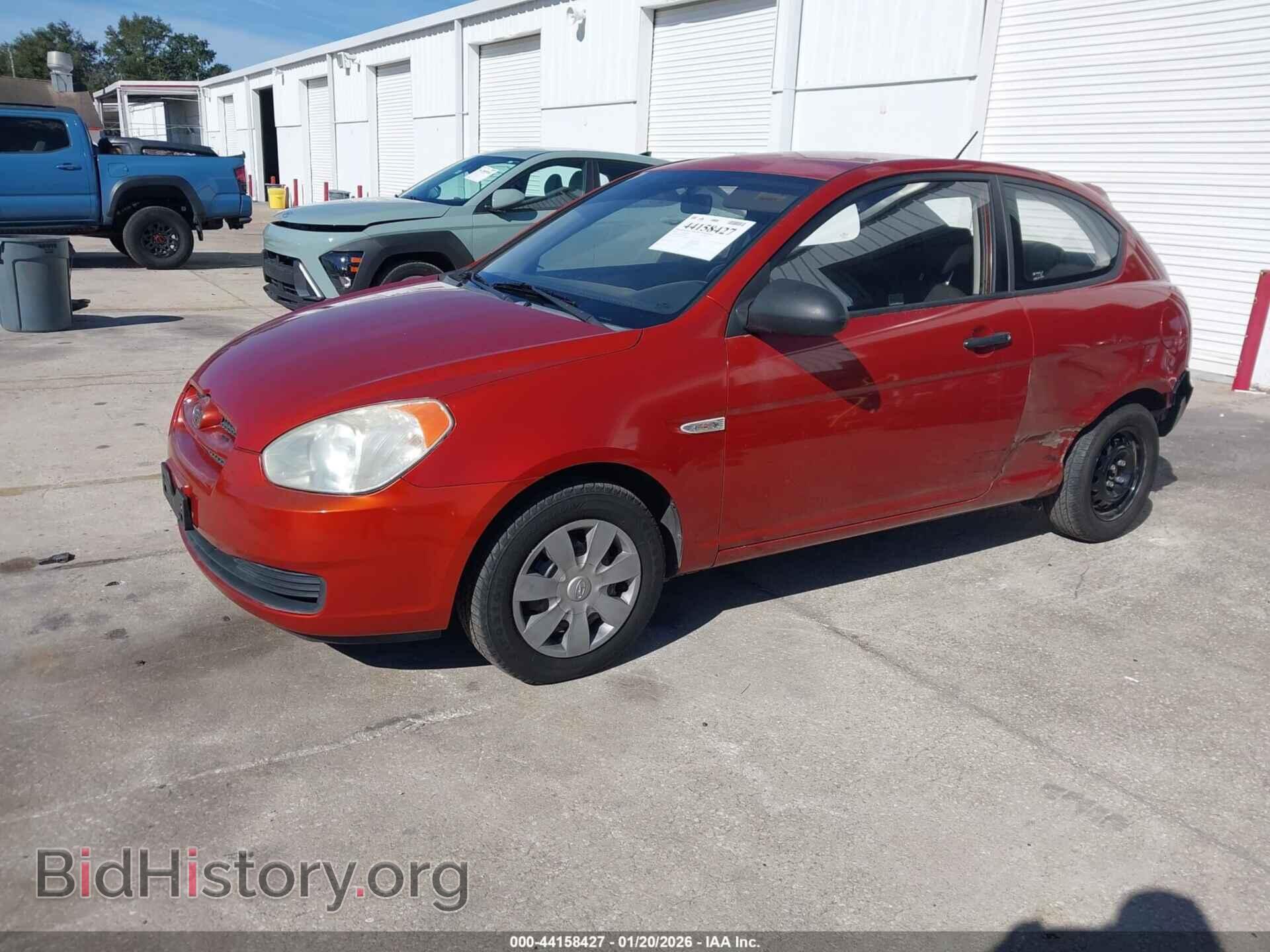 2007 HYUNDAI ACCENT - VIN: KMHCM36C37U044710 - Фото 2