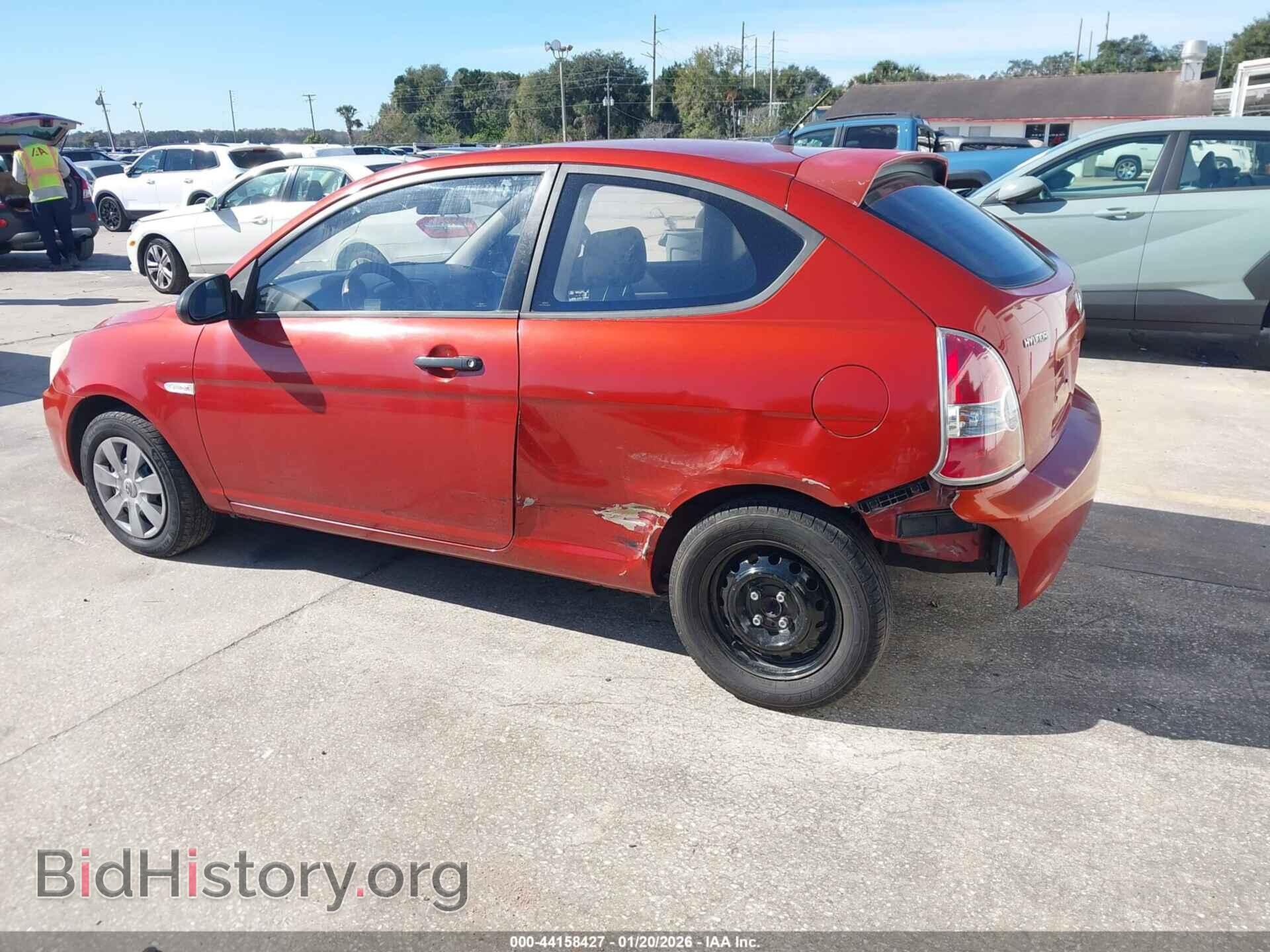 2007 HYUNDAI ACCENT - VIN: KMHCM36C37U044710 - Фото 3