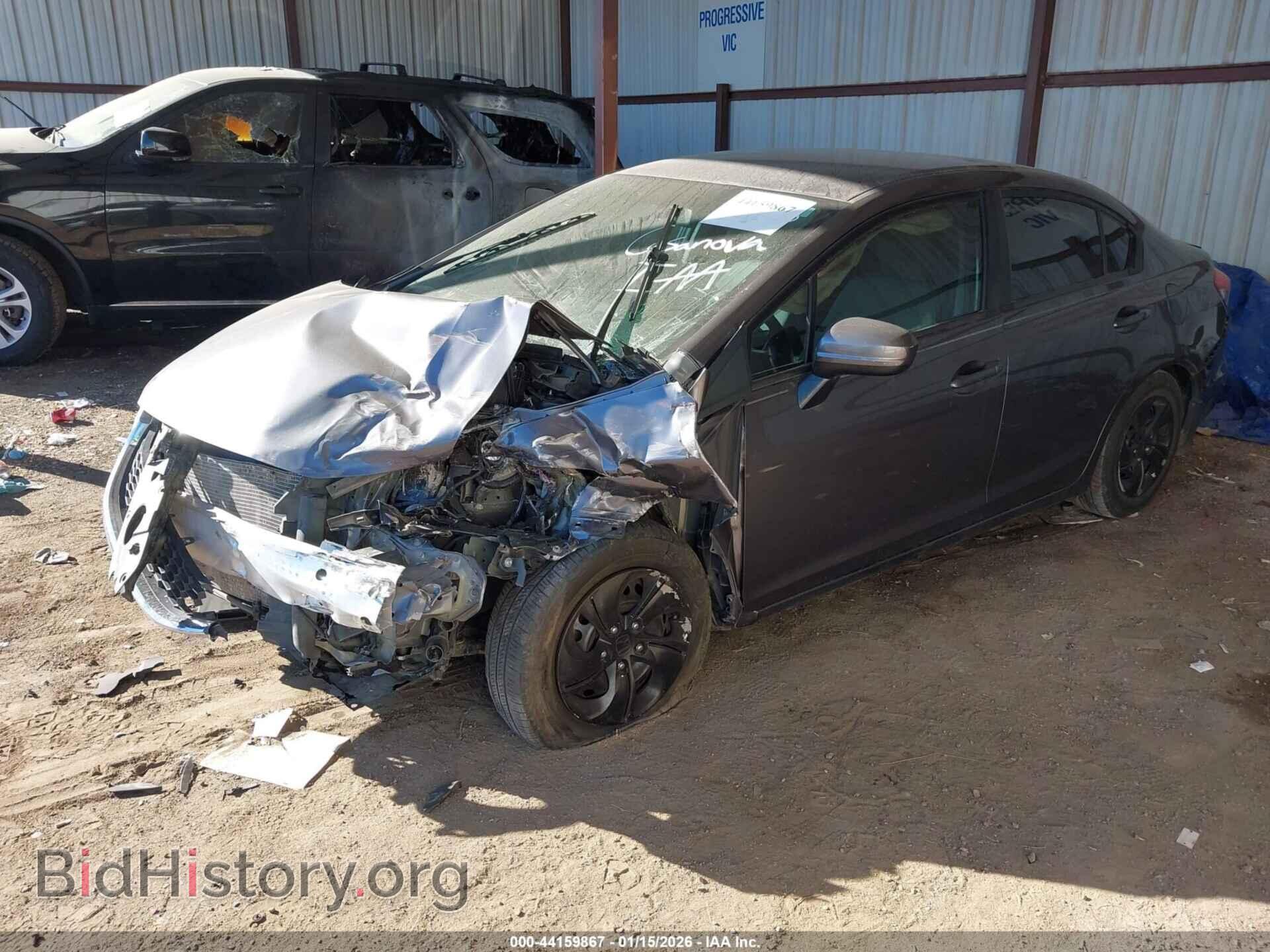 2014 HONDA CIVIC - VIN: 19XFB2F55EE044643 - Photo 2