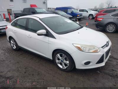 2014 Ford FOCUS SE, белый — VIN 1FADP3F22EL219755, IAAI