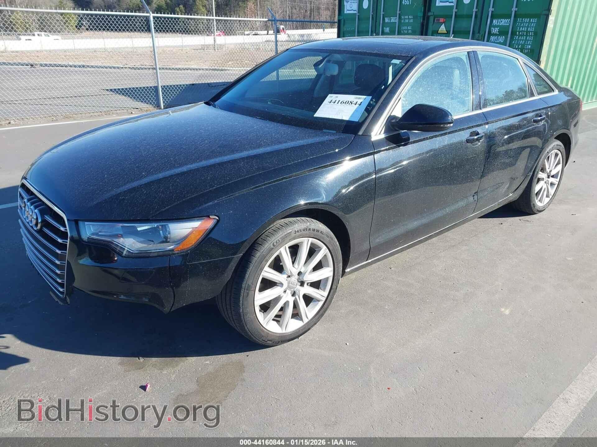2013 AUDI A6 - VIN: WAUGFAFC5DN118961 - Фото 2