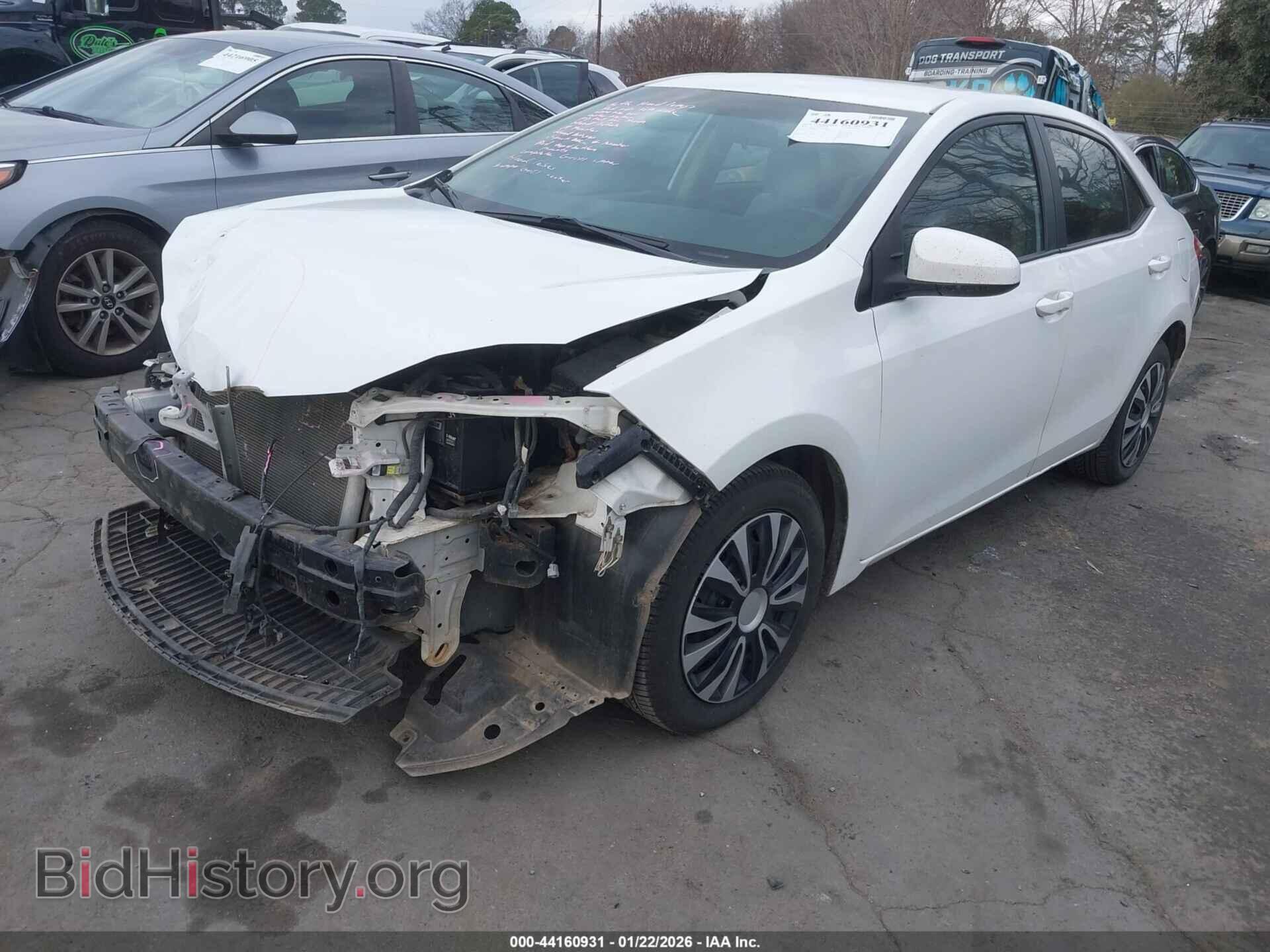 2014 TOYOTA COROLLA - VIN: 2T1BURHEXEC048085 - Фото 2