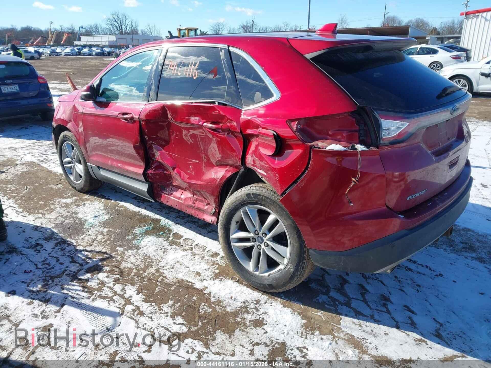 2016 FORD EDGE - VIN: 2FMPK4J9XGBB50926 - Фото 3