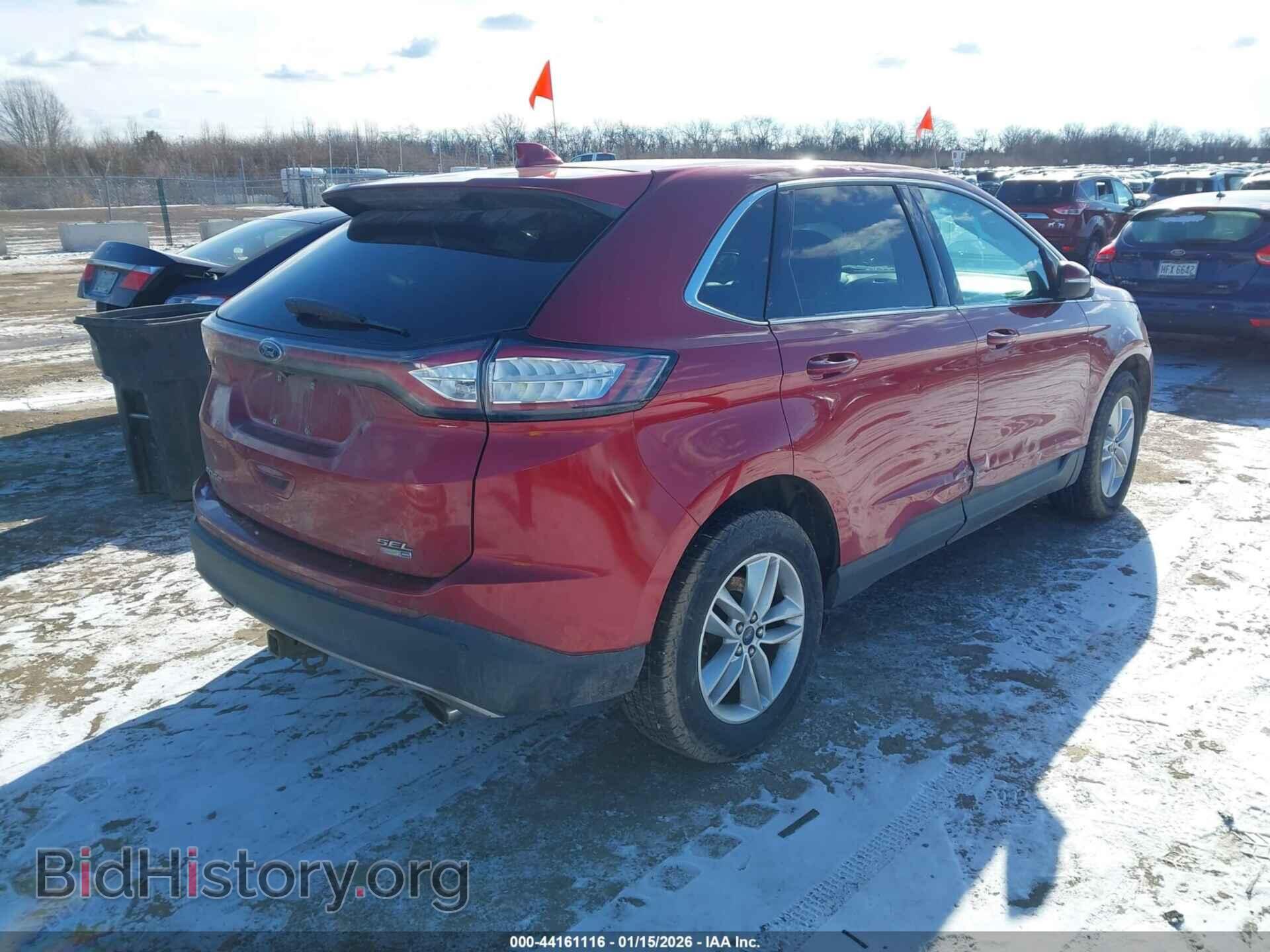 2016 FORD EDGE - VIN: 2FMPK4J9XGBB50926 - Фото 4