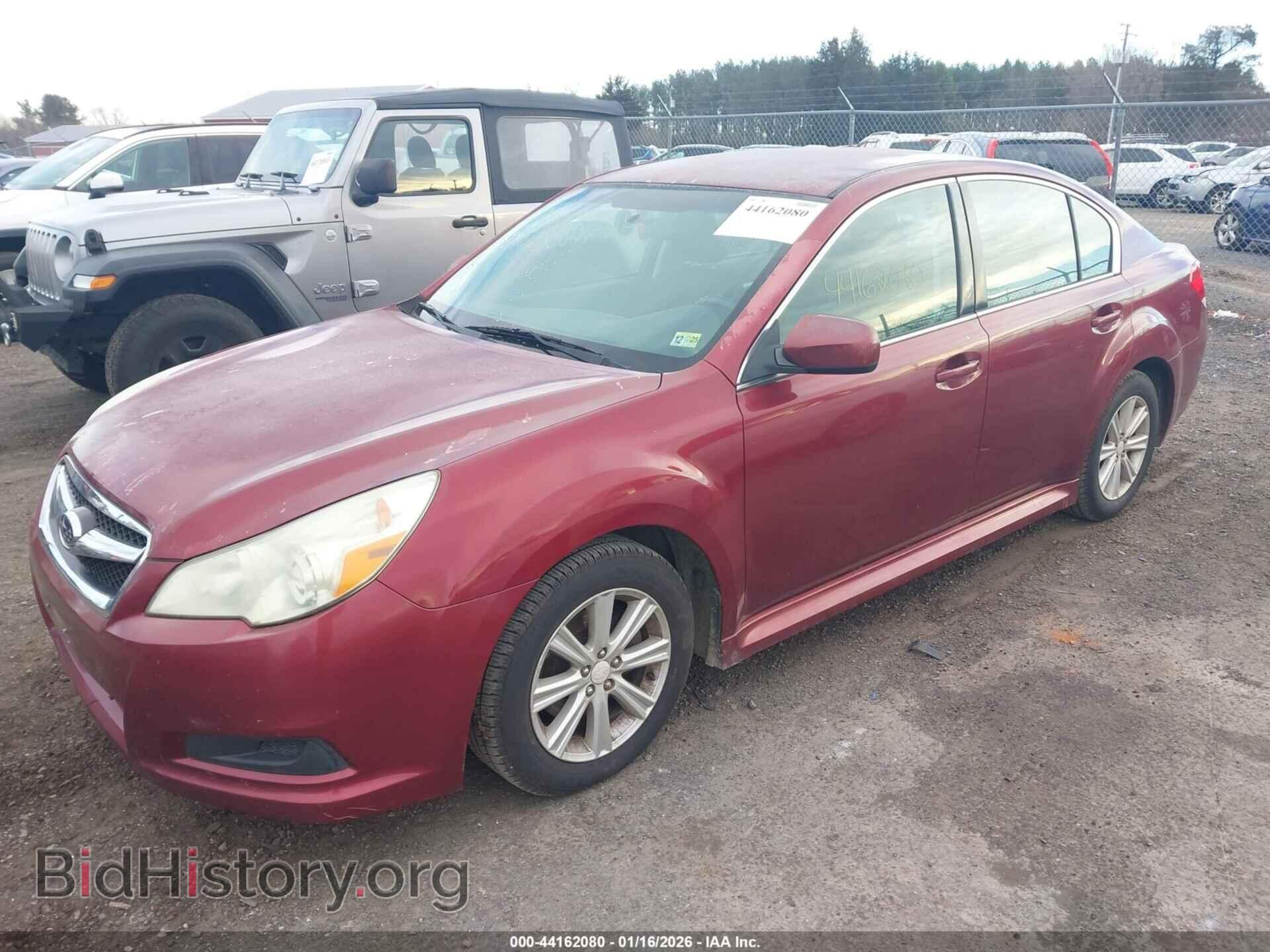 2011 SUBARU LEGACY - VIN: 4S3BMBB63B3241367 - Фото 2