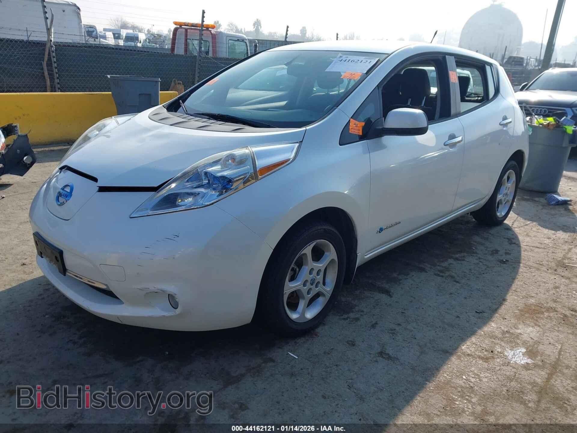 2013 NISSAN LEAF - VIN: 1N4AZ0CP9DC419235 - Фото 2