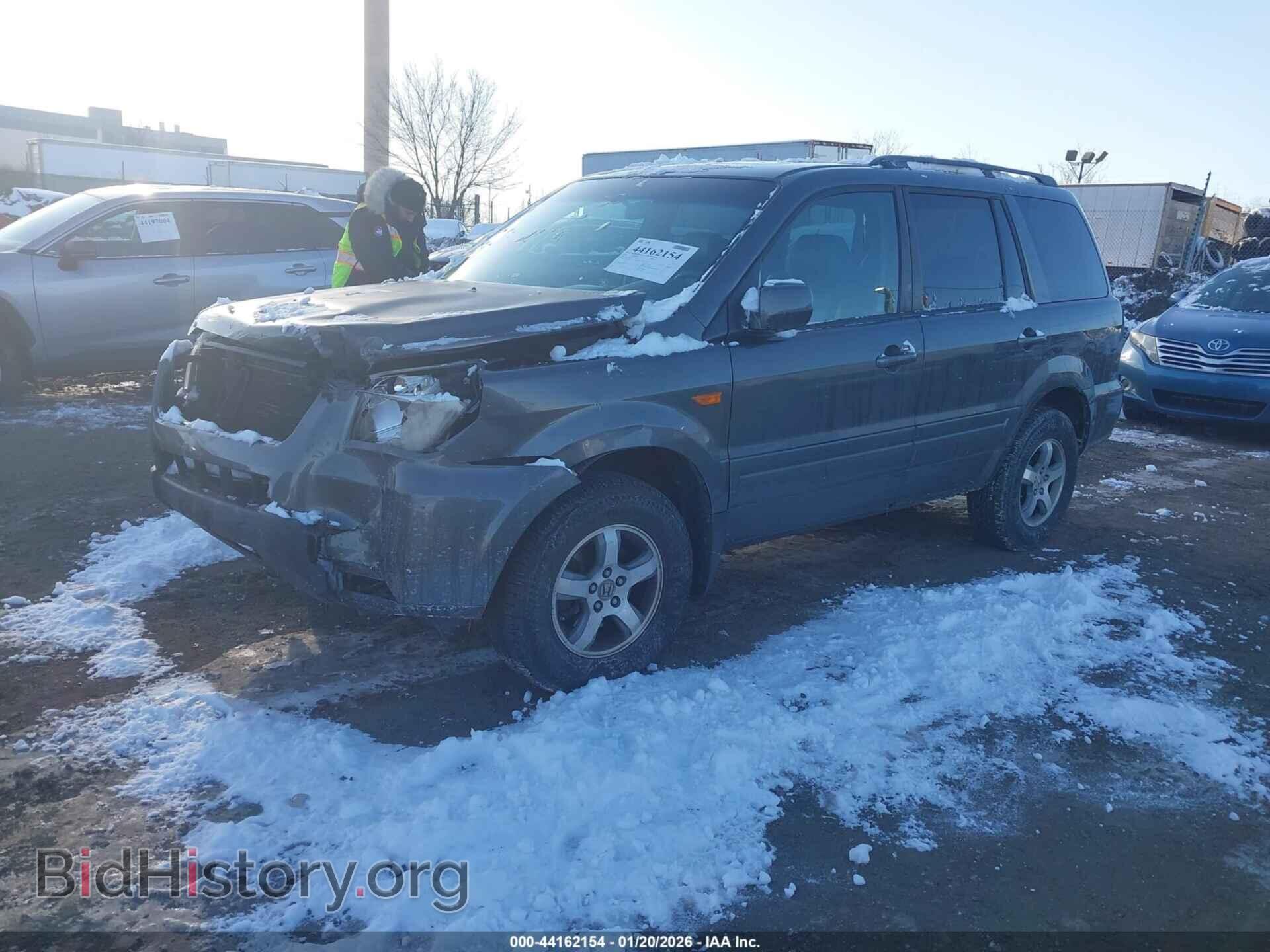 2007 HONDA PILOT - VIN: 2HKYF18757H532009 - Фото 2