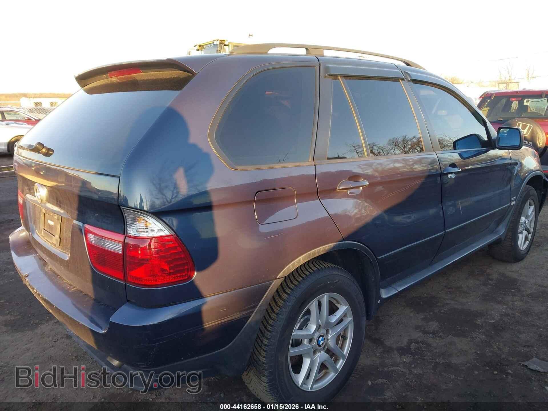 2005 BMW X5 - VIN: 5UXFA13565LY16252 - Фото 4