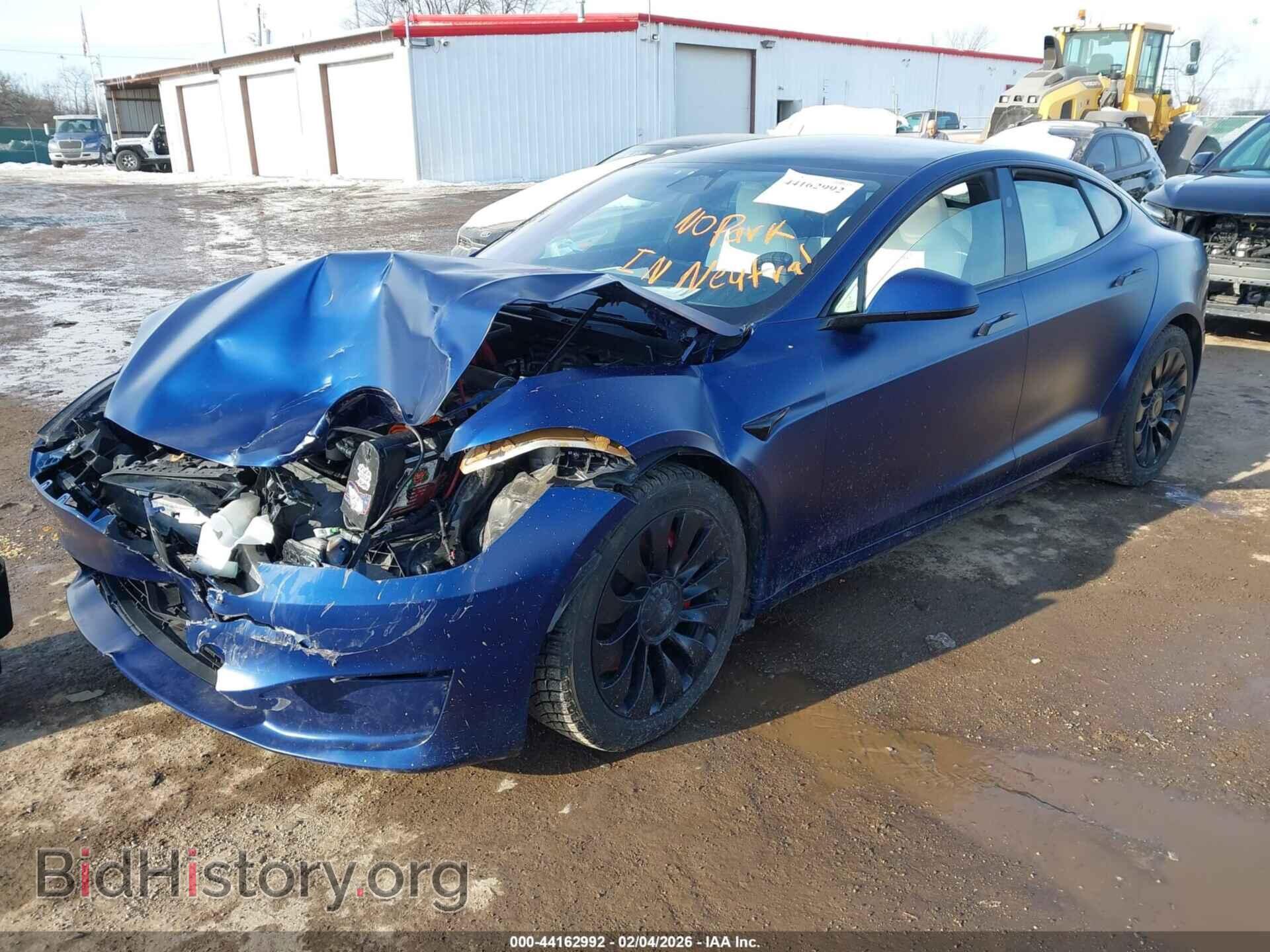 2023 TESLA MODEL S - VIN: 5YJSA1E69PF519391 - Фото 2