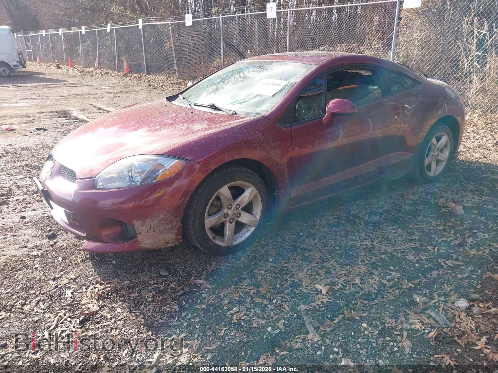 2007 MITSUBISHI ECLIPSE - VIN: 4A3AK24F27E027459 - Photo 2