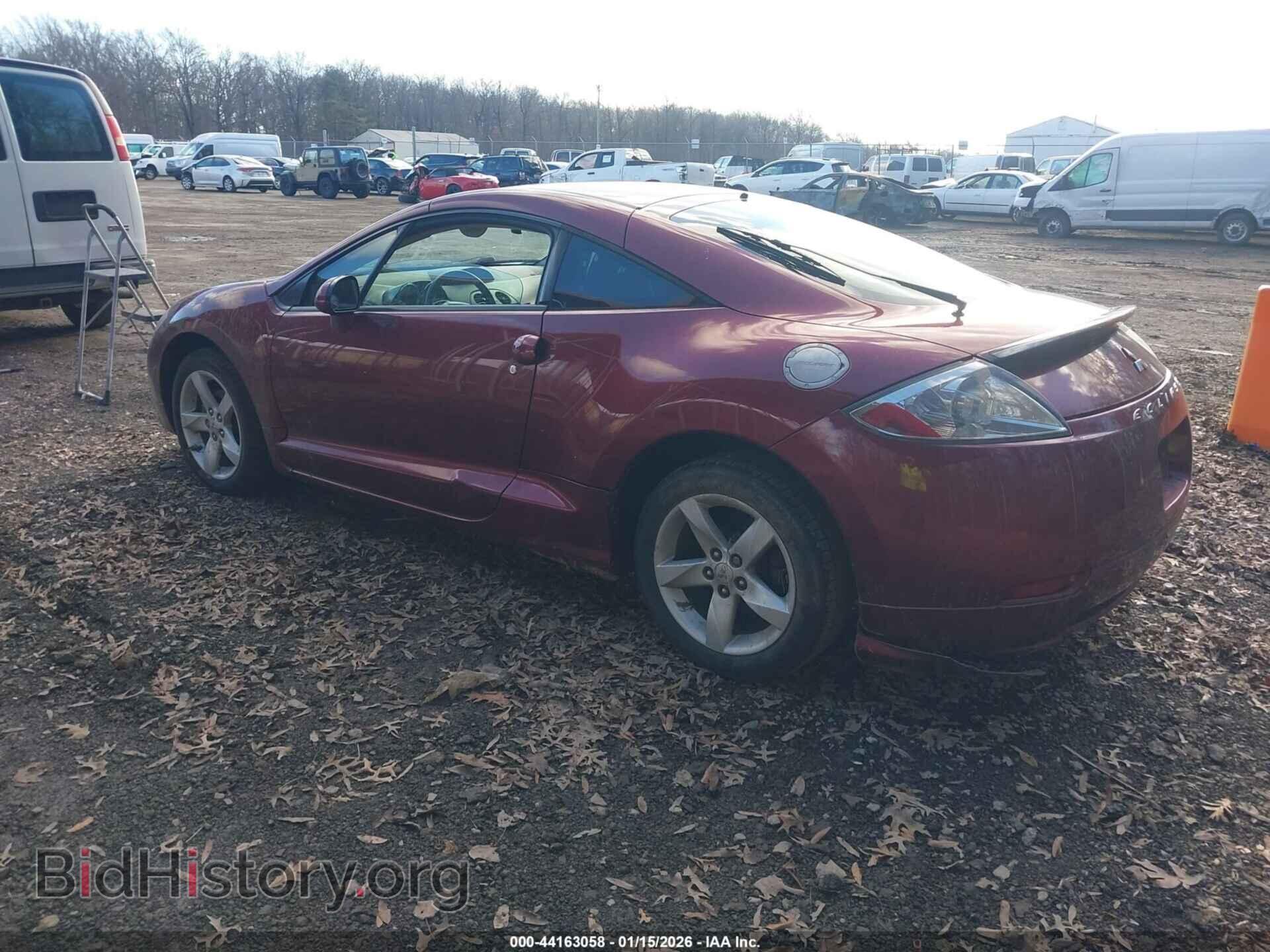 2007 MITSUBISHI ECLIPSE - VIN: 4A3AK24F27E027459 - Photo 3