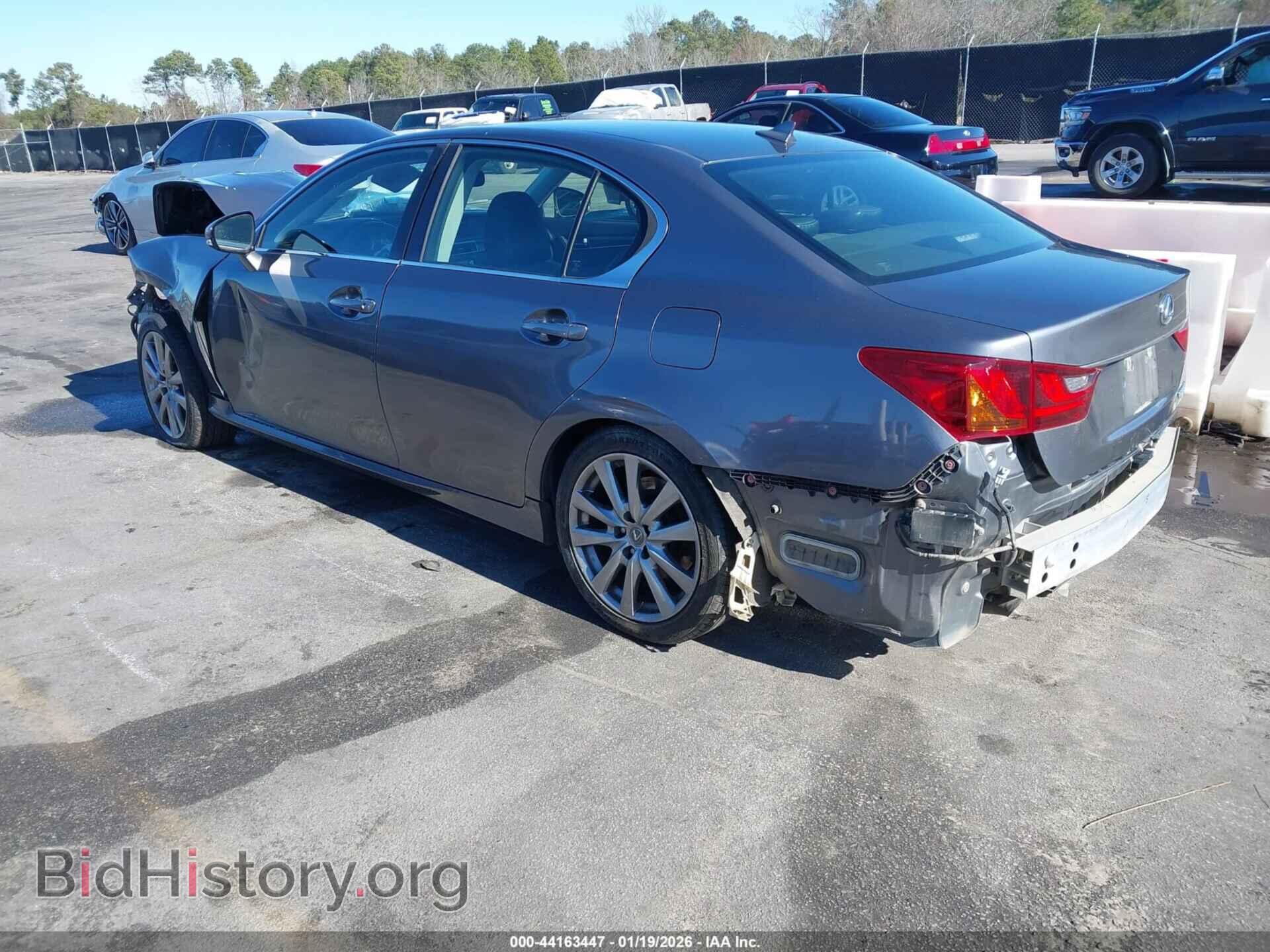 2013 LEXUS GS 350 - VIN: JTHCE1BL8D5011461 - Фото 3