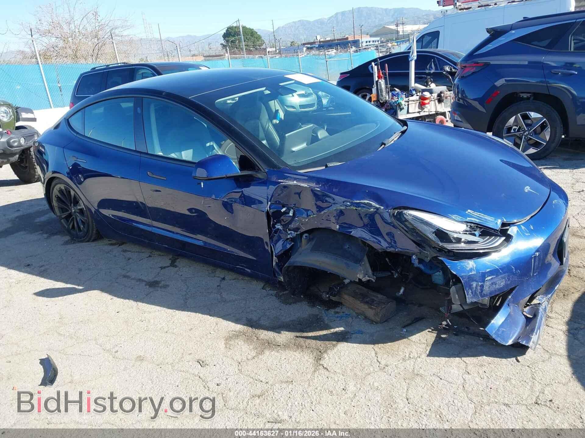 Photo 5YJ3E1EB6NF285830 - TESLA MODEL 3 2022