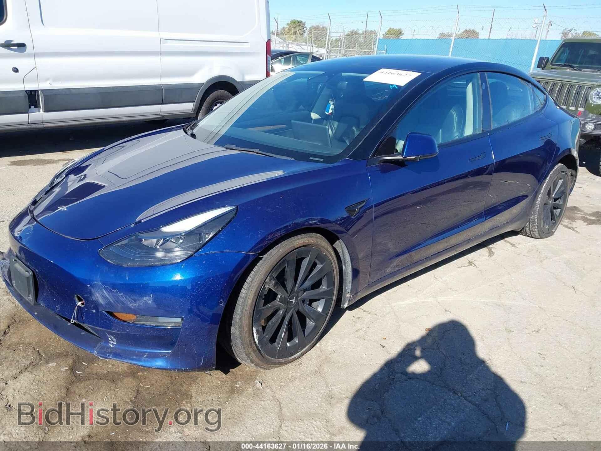 2022 TESLA MODEL 3 - VIN: 5YJ3E1EB6NF285830 - Фото 2