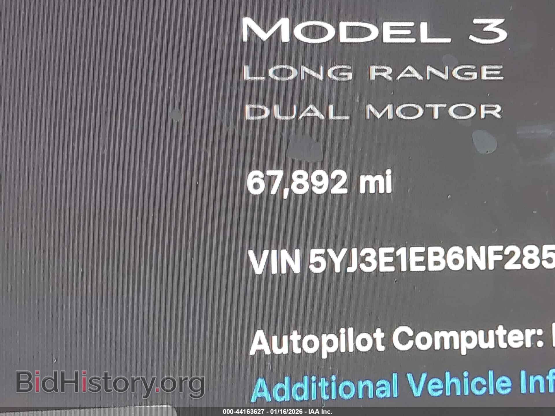 2022 TESLA MODEL 3 - VIN: 5YJ3E1EB6NF285830 - Фото 15