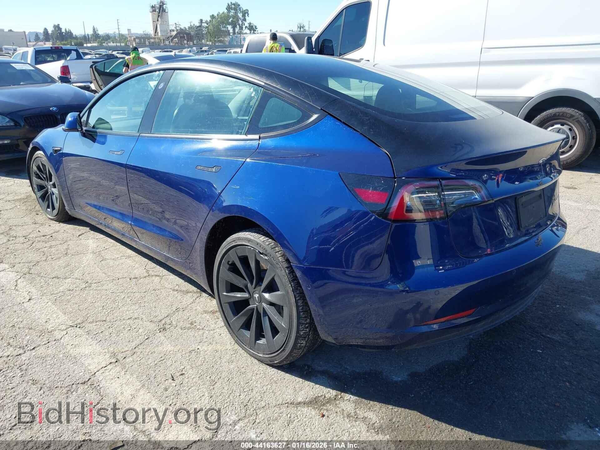2022 TESLA MODEL 3 - VIN: 5YJ3E1EB6NF285830 - Фото 3