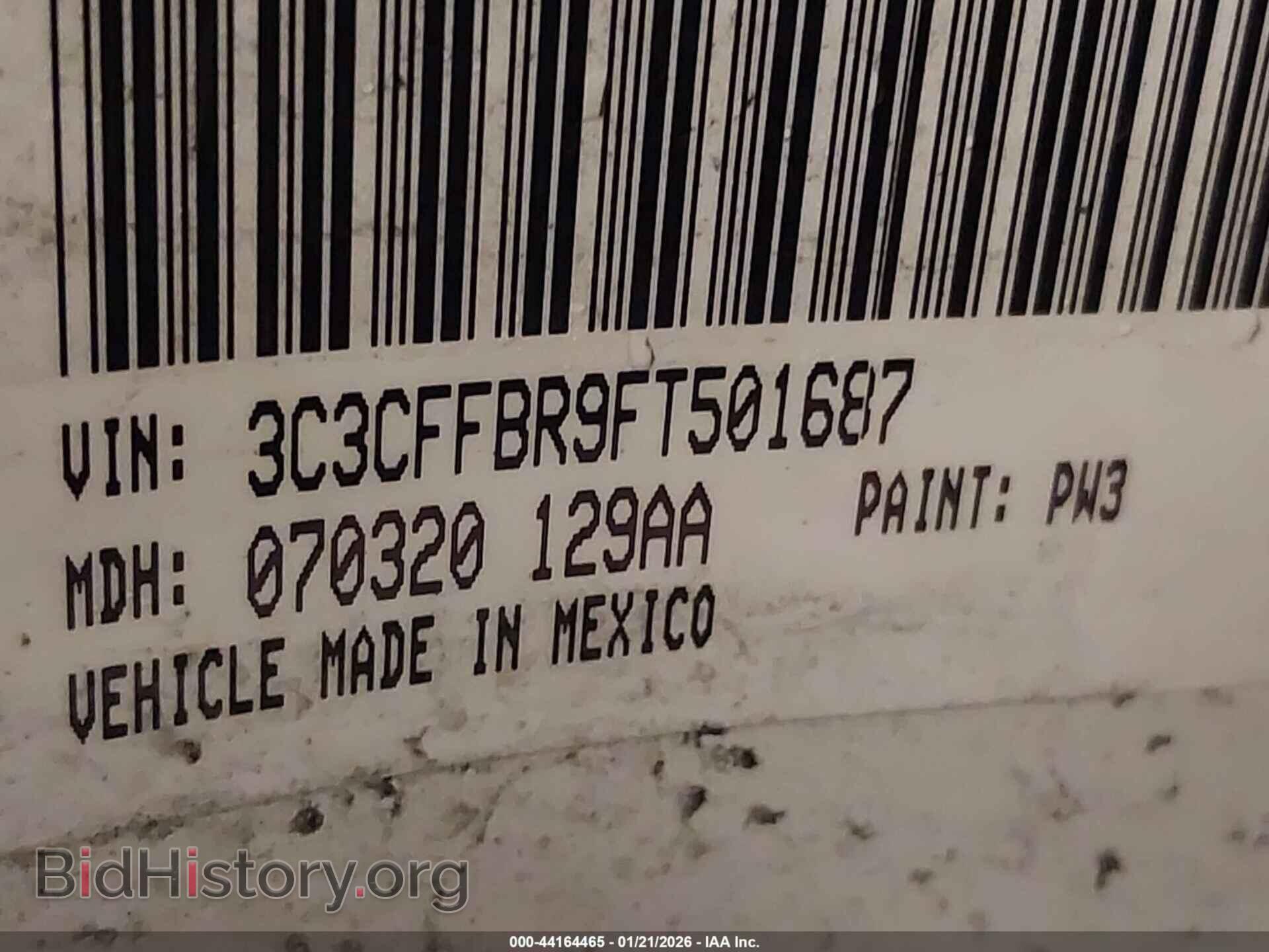 2015 FIAT 500 - VIN: 3C3CFFBR9FT501687 - Фото 9