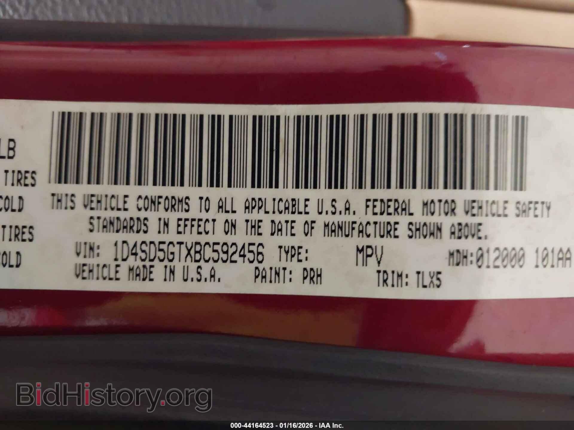 2011 DODGE DURANGO - VIN: 1D4SD5GTXBC592456 - Фото 9