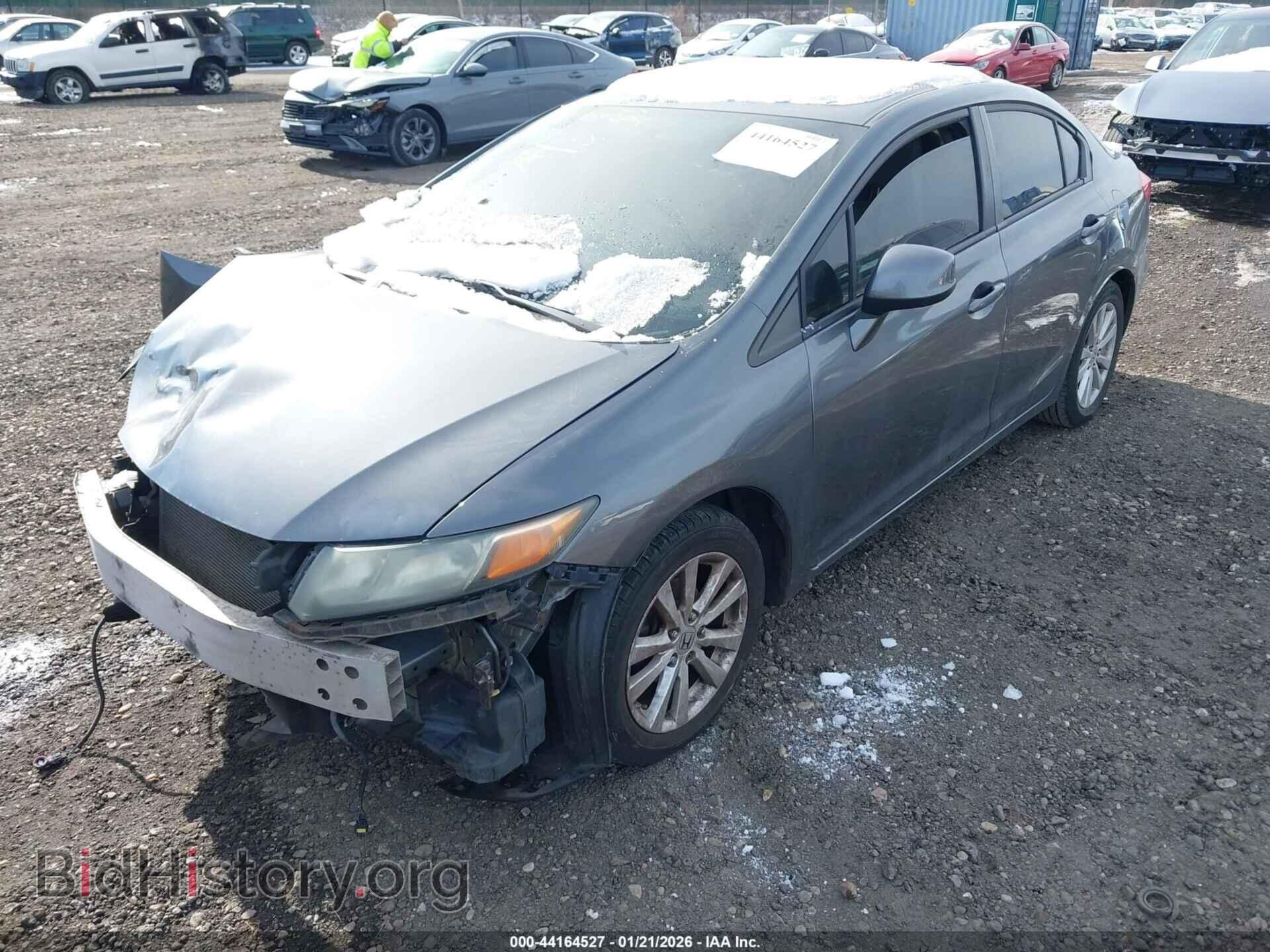 2012 HONDA CIVIC - VIN: 2HGFB2F93CH307606 - Фото 2
