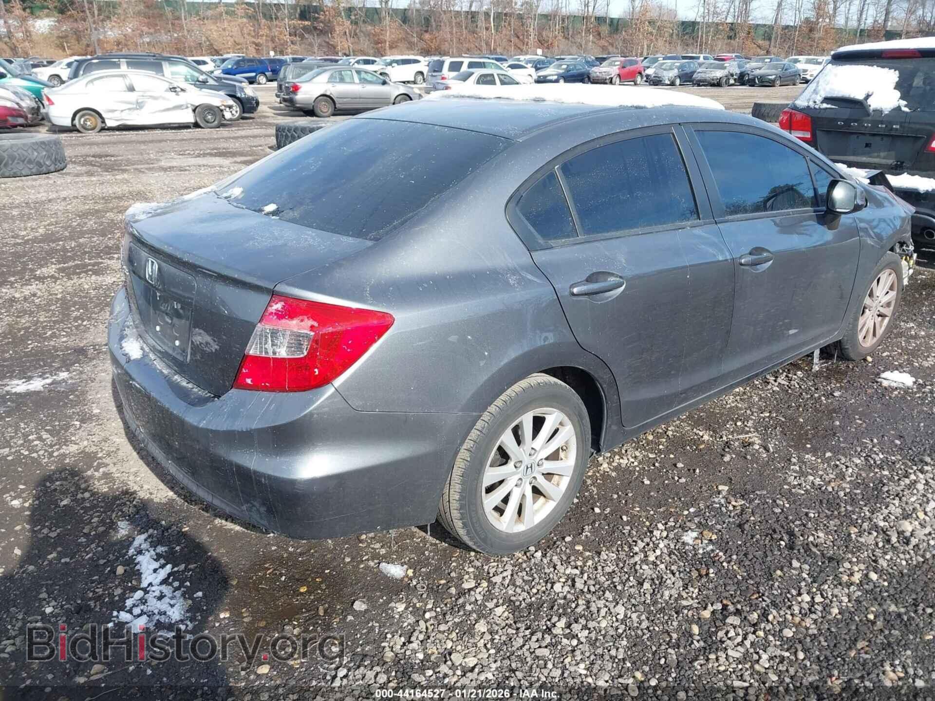 2012 HONDA CIVIC - VIN: 2HGFB2F93CH307606 - Фото 4