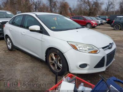 2014 Ford FOCUS SE, white — VIN 1FADP3F26EL178644, IAAI