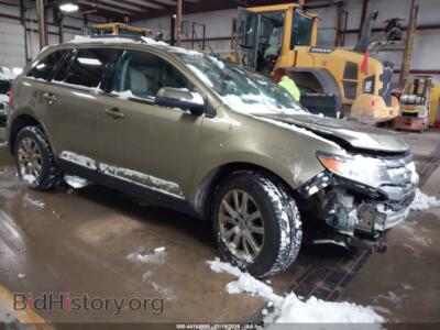 2013 Ford EDGE SEL, зеленый — VIN 2FMDK4JC9DBB36638, IAAI