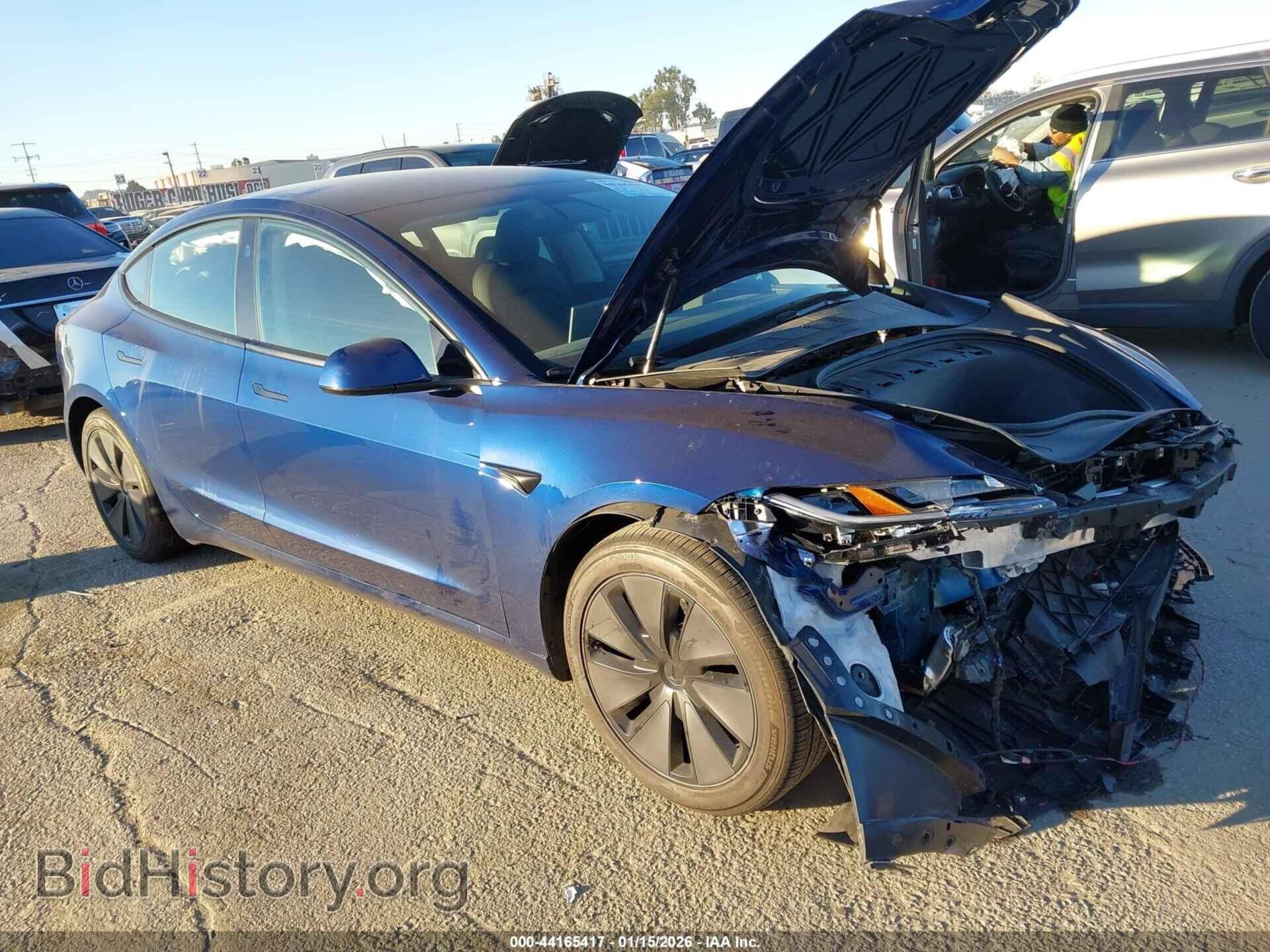 Photo 5YJ3E1EA5RF743631 - TESLA MODEL 3 2024