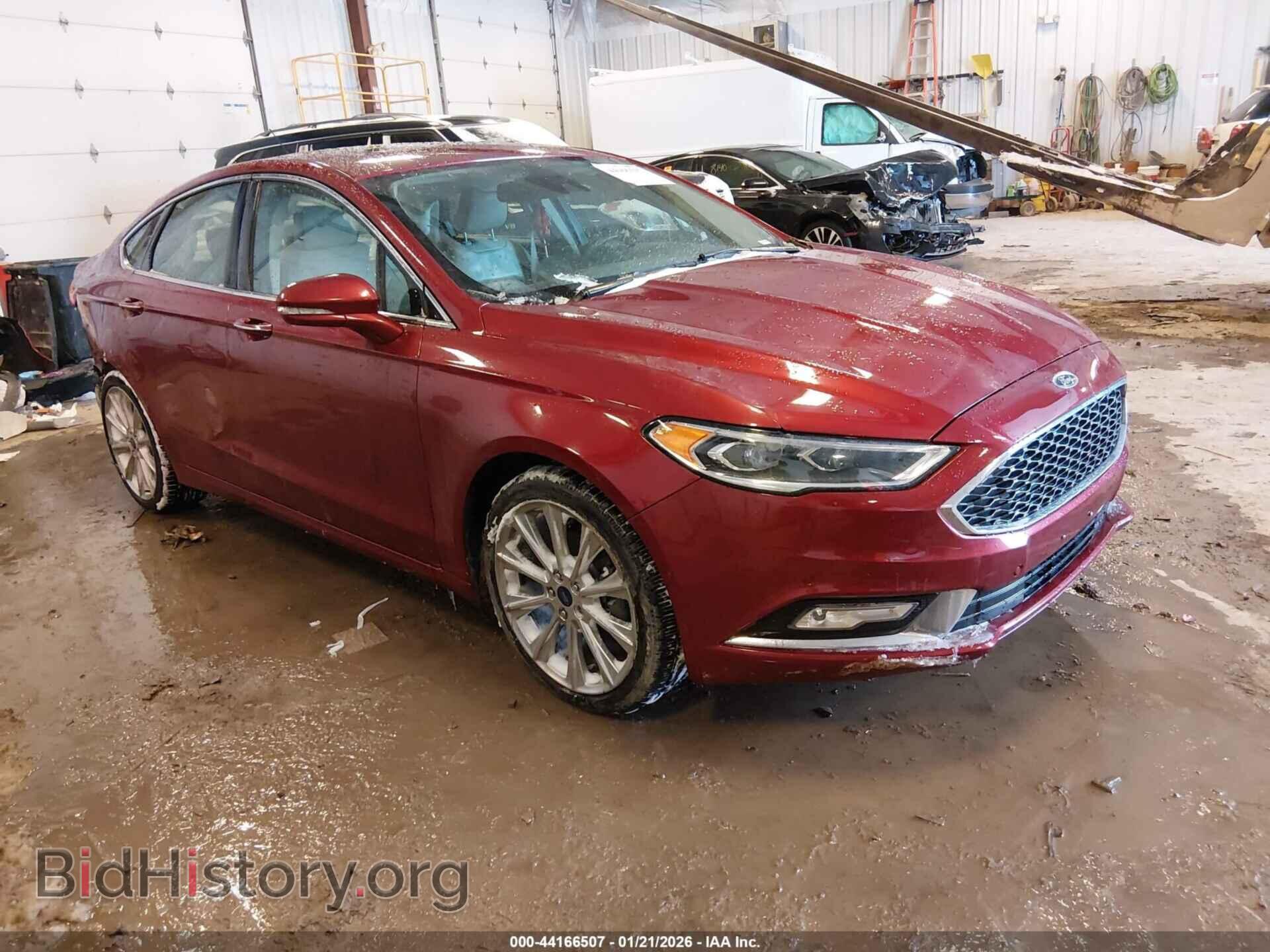 Photo 3FA6P0K94HR247900 - FORD FUSION 2017