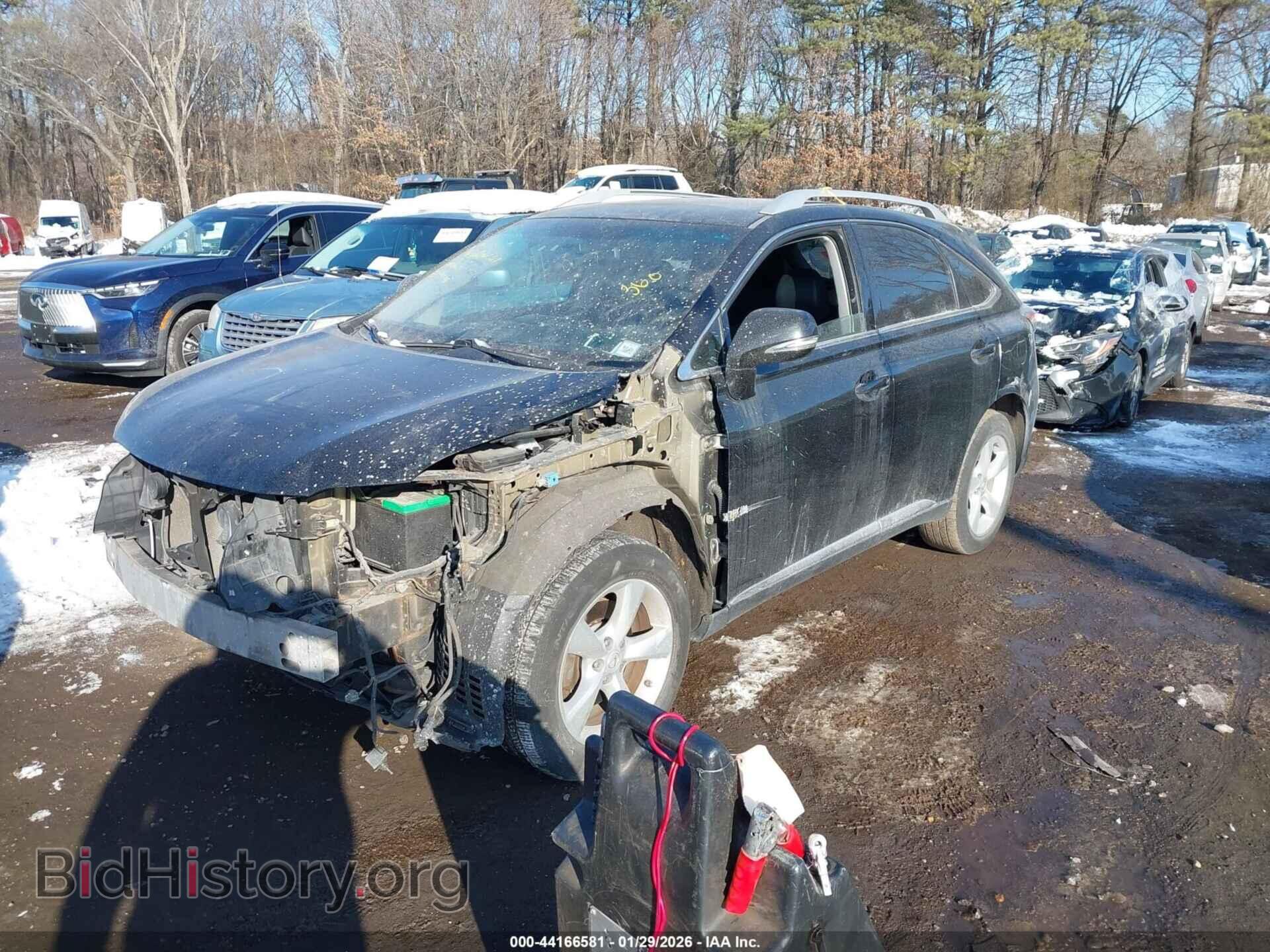 2011 LEXUS RX 350 - VIN: 2T2BK1BAXBC116633 - Фото 2