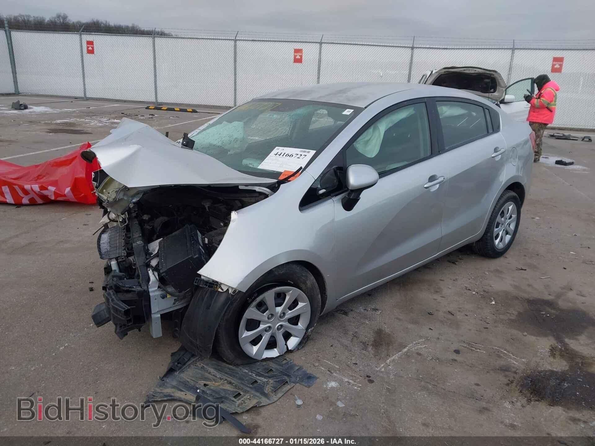 2014 KIA RIO - VIN: KNADM4A38E6369891 - Фото 2