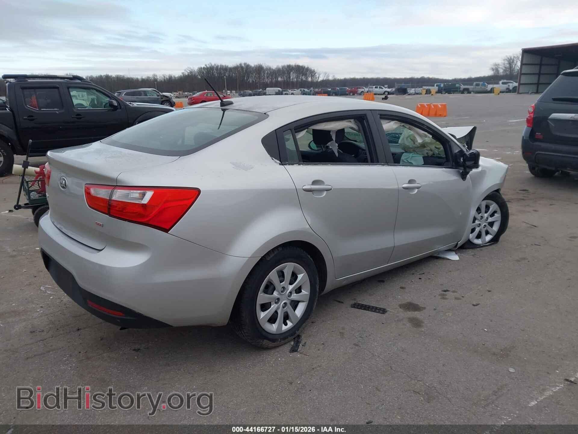 2014 KIA RIO - VIN: KNADM4A38E6369891 - Фото 4
