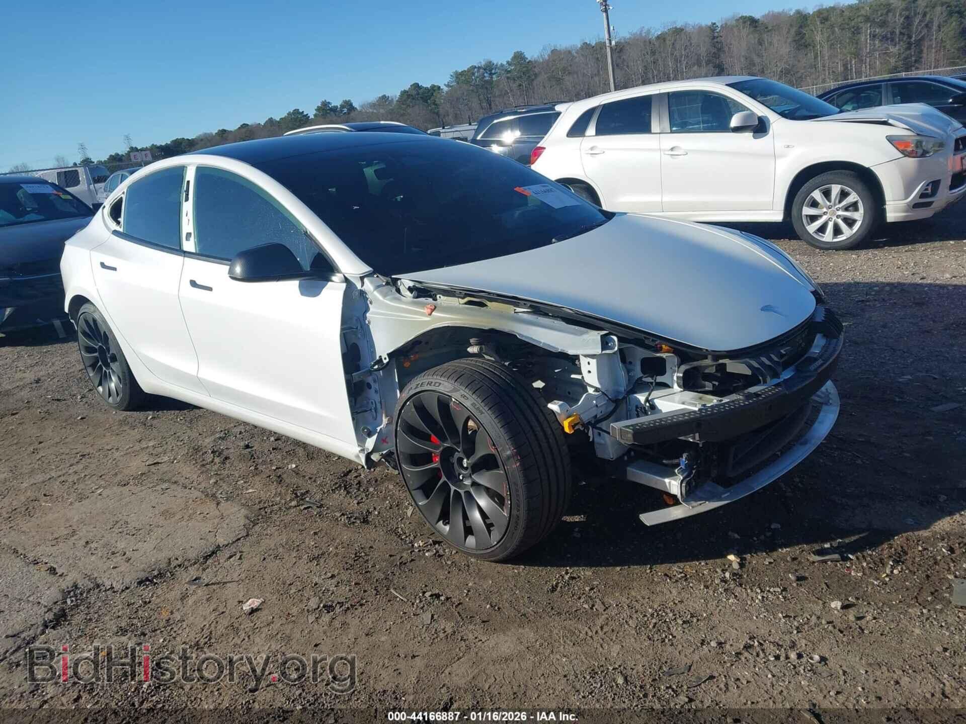 Photo 5YJ3E1EC9NF298256 - TESLA MODEL 3 2022