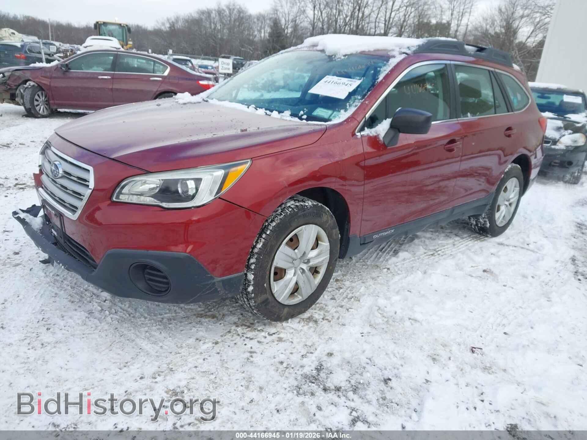 2016 SUBARU OUTBACK - VIN: 4S4BSAAC3G3343794 - Фото 2