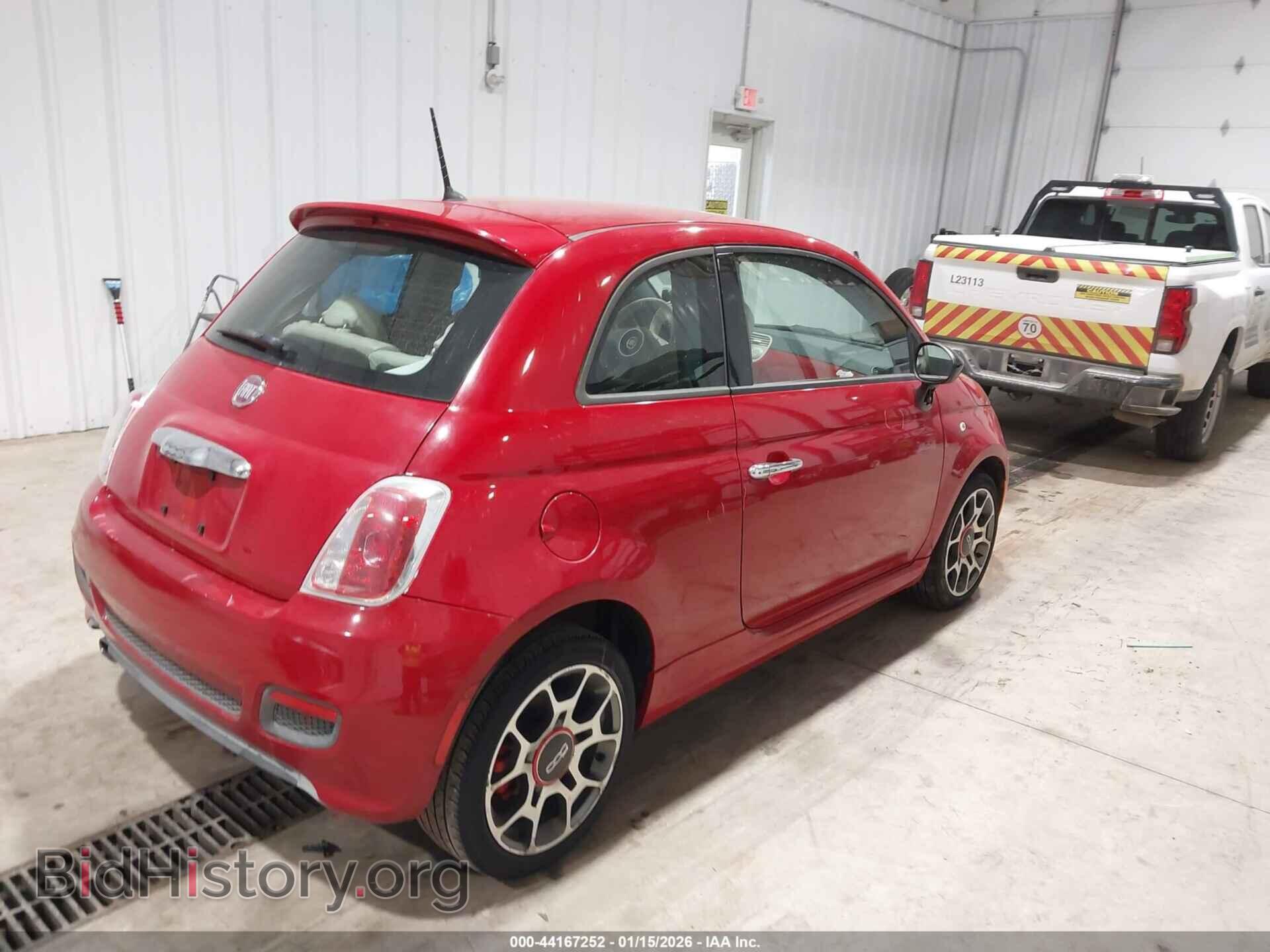 2015 FIAT 500 - VIN: 3C3CFFBR6FT616036 - Фото 4