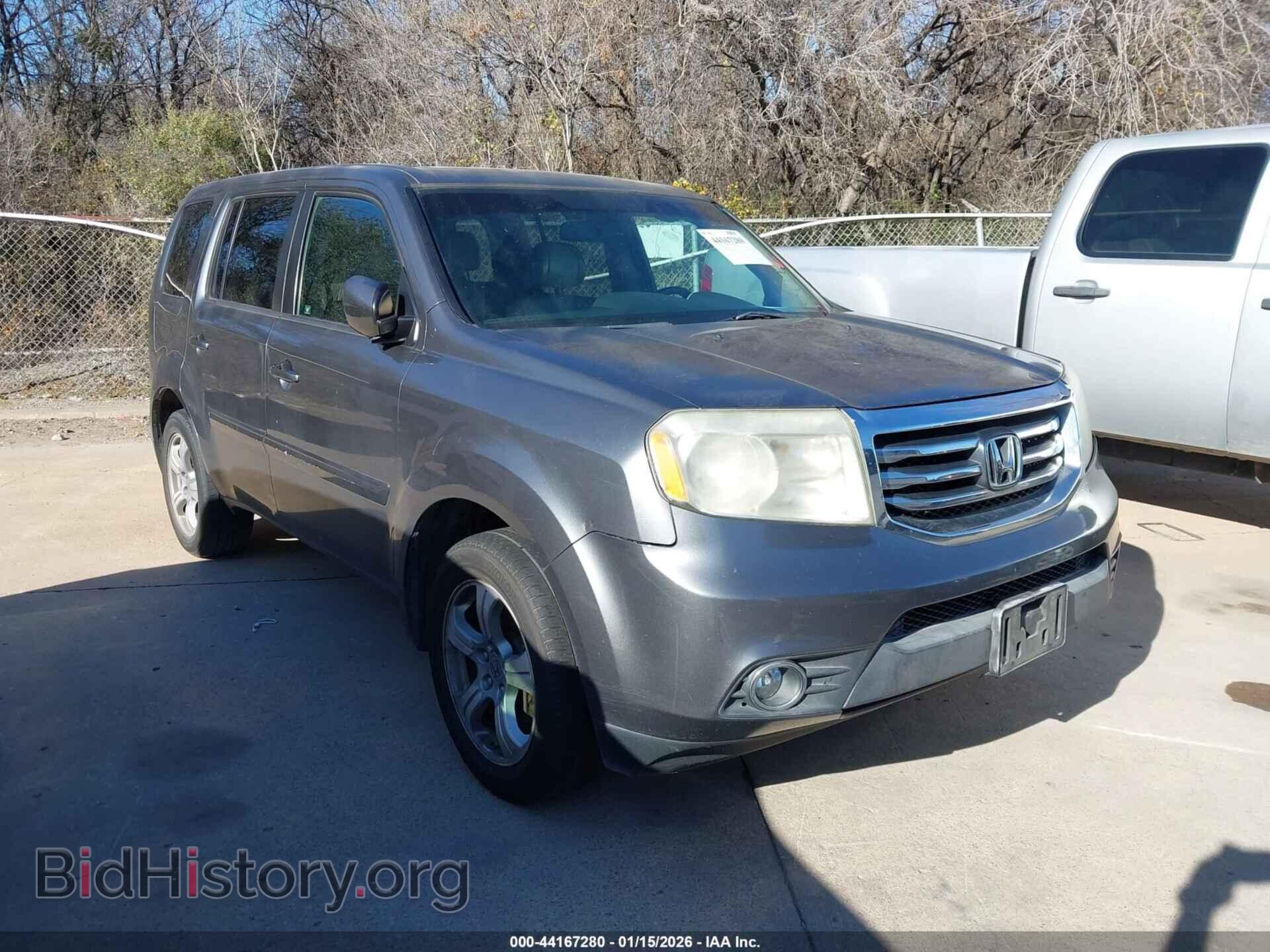 Photo 5FNYF3H55CB030894 - HONDA PILOT 2012